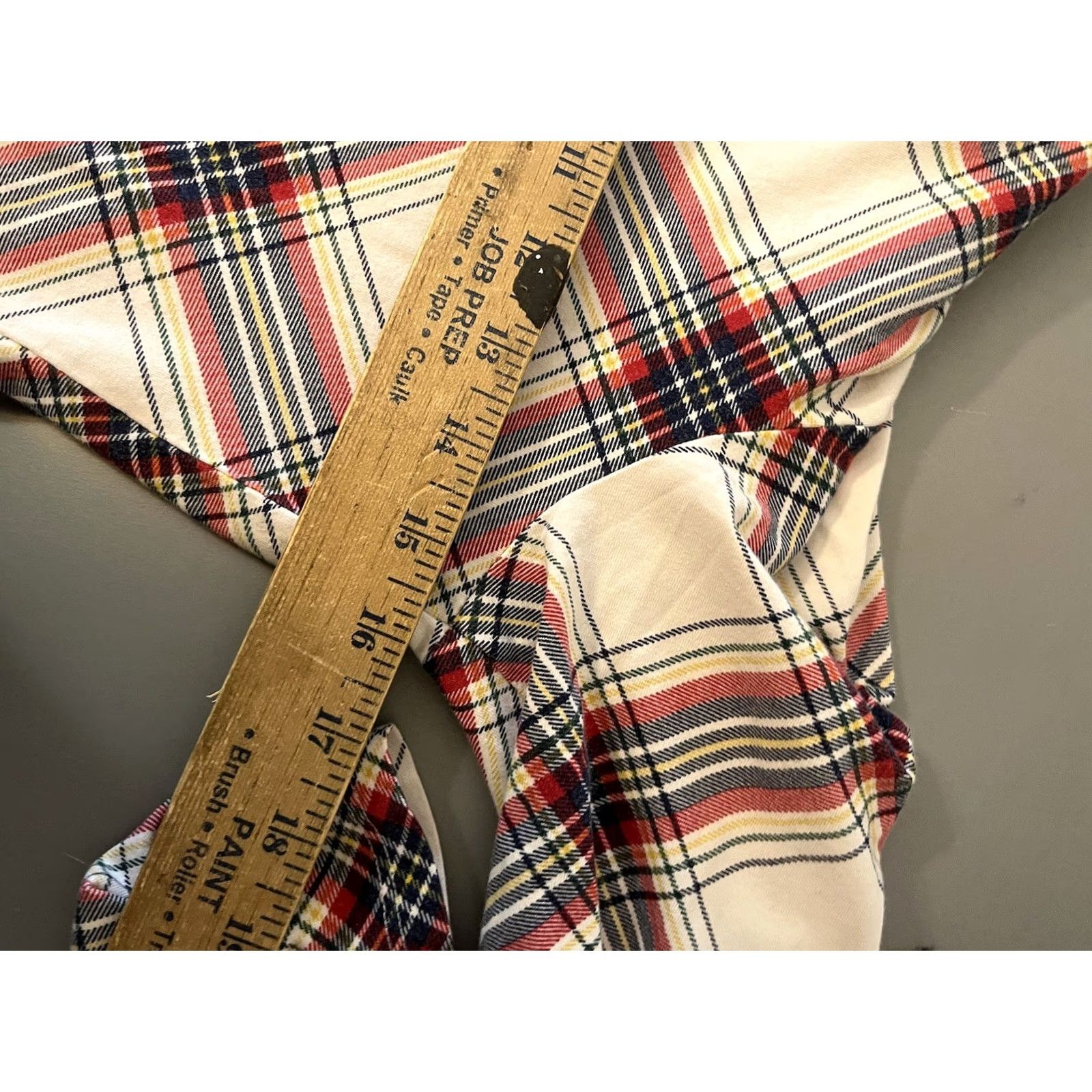 Talbots Talbots Top Womens M Multicolor Plaid Turtleneck T-Shirt Long Sleeve Casual Pullover Knit Cotton Blend Regular Size M / US 6-8 / IT 42-44 - 5 Thumbnail