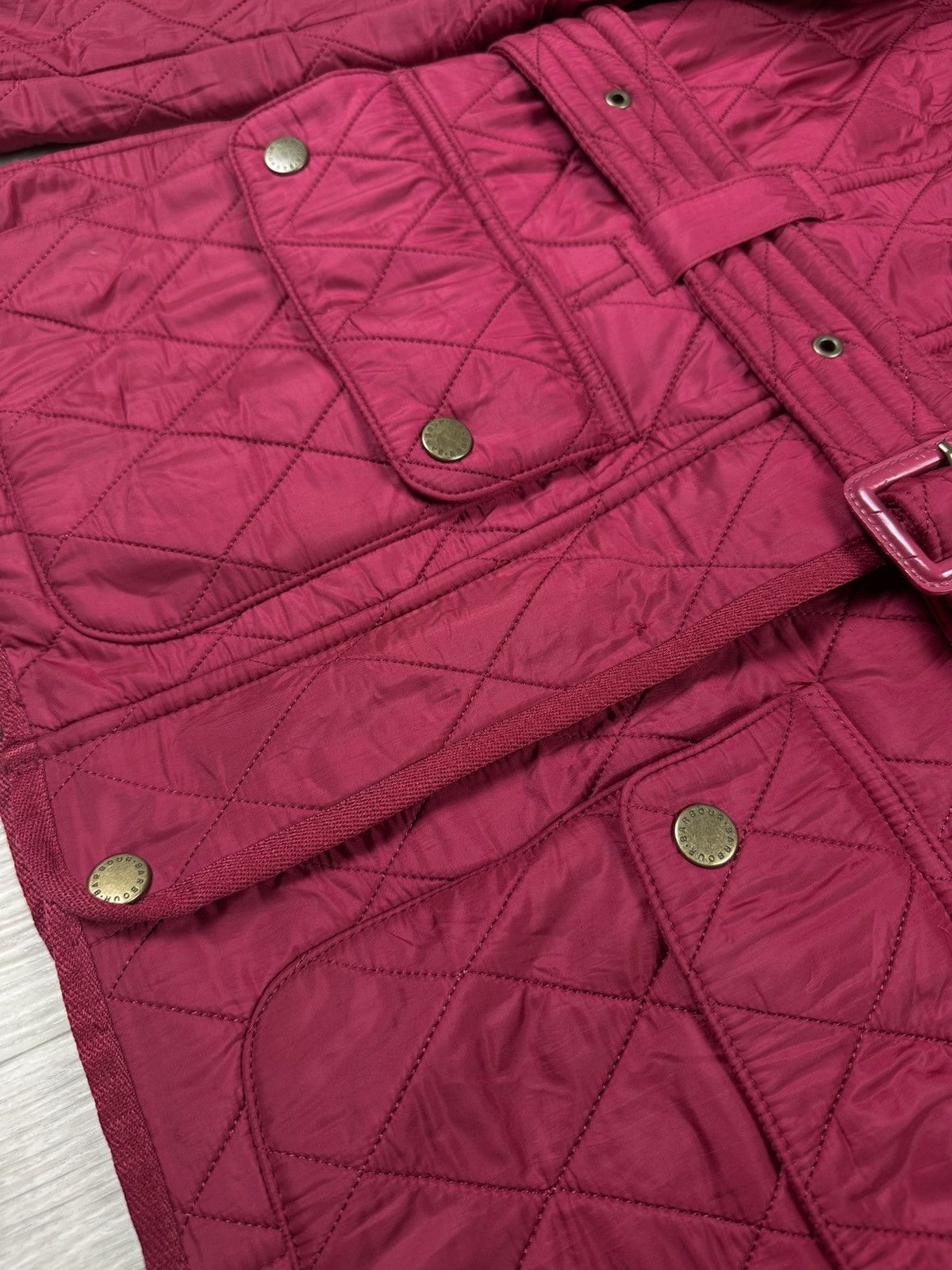 Barbour × Vintage Barbour INTERNATIONAL Polarquilt Quilted Jacket Preppy Style Size M / US 6-8 / IT 42-44 - 10 Thumbnail