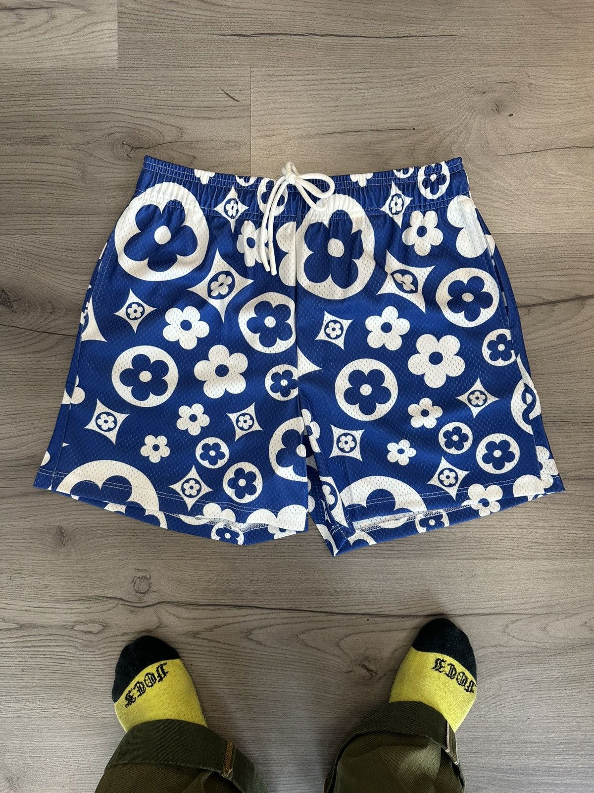Bravest Studios Bravest Studios Shorts Flower Royal Size US 32 / EU 48 - 1 Thumbnail