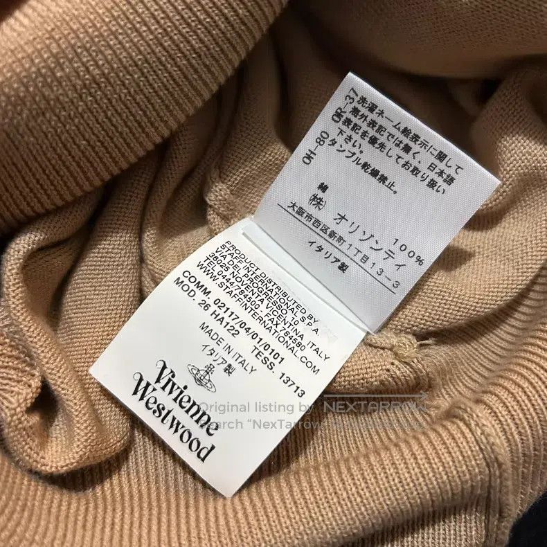 Vivienne Westwood Vivienne Westwood Saturn Buckle Asymmetric Knit Sweater Ve Size S / US 4 / IT 40 - 7 Thumbnail