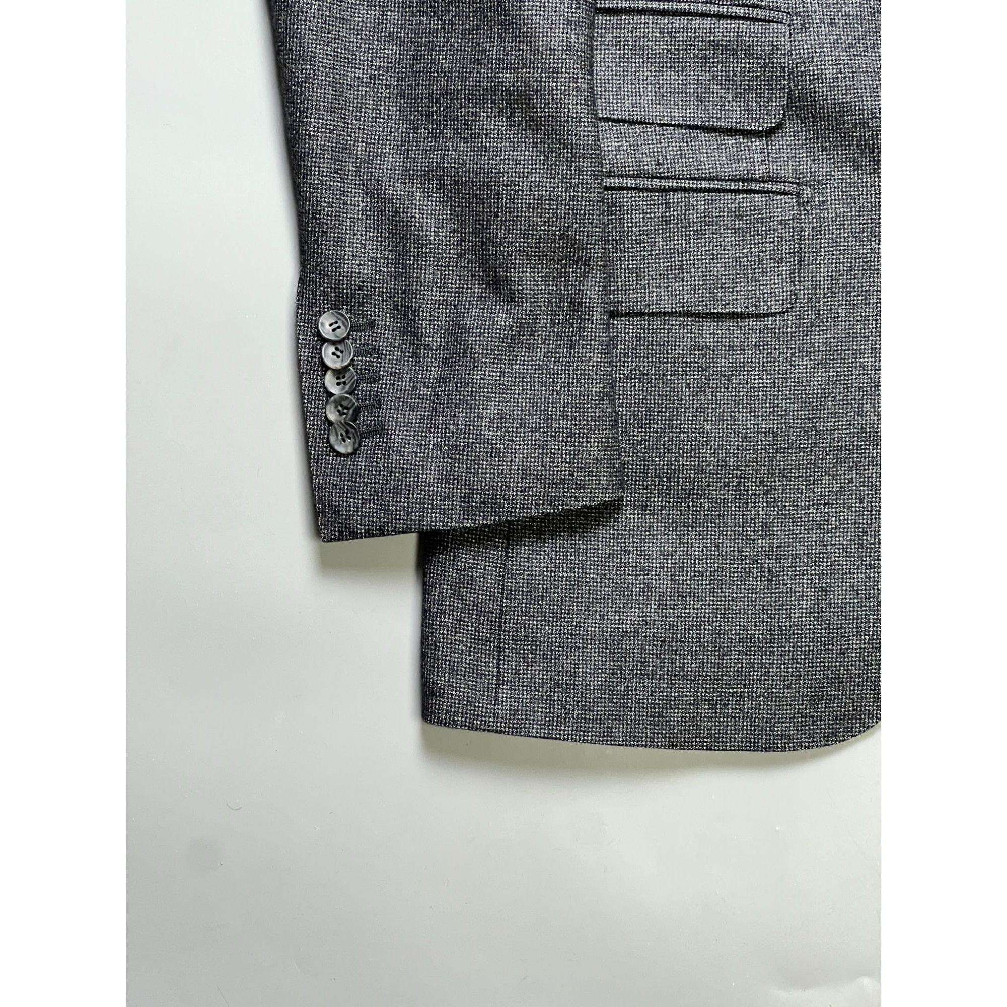 Suitsupply Suit & Supply Blazer And Gilet Wool Suit (Y1031) Size 48R - 3 Thumbnail