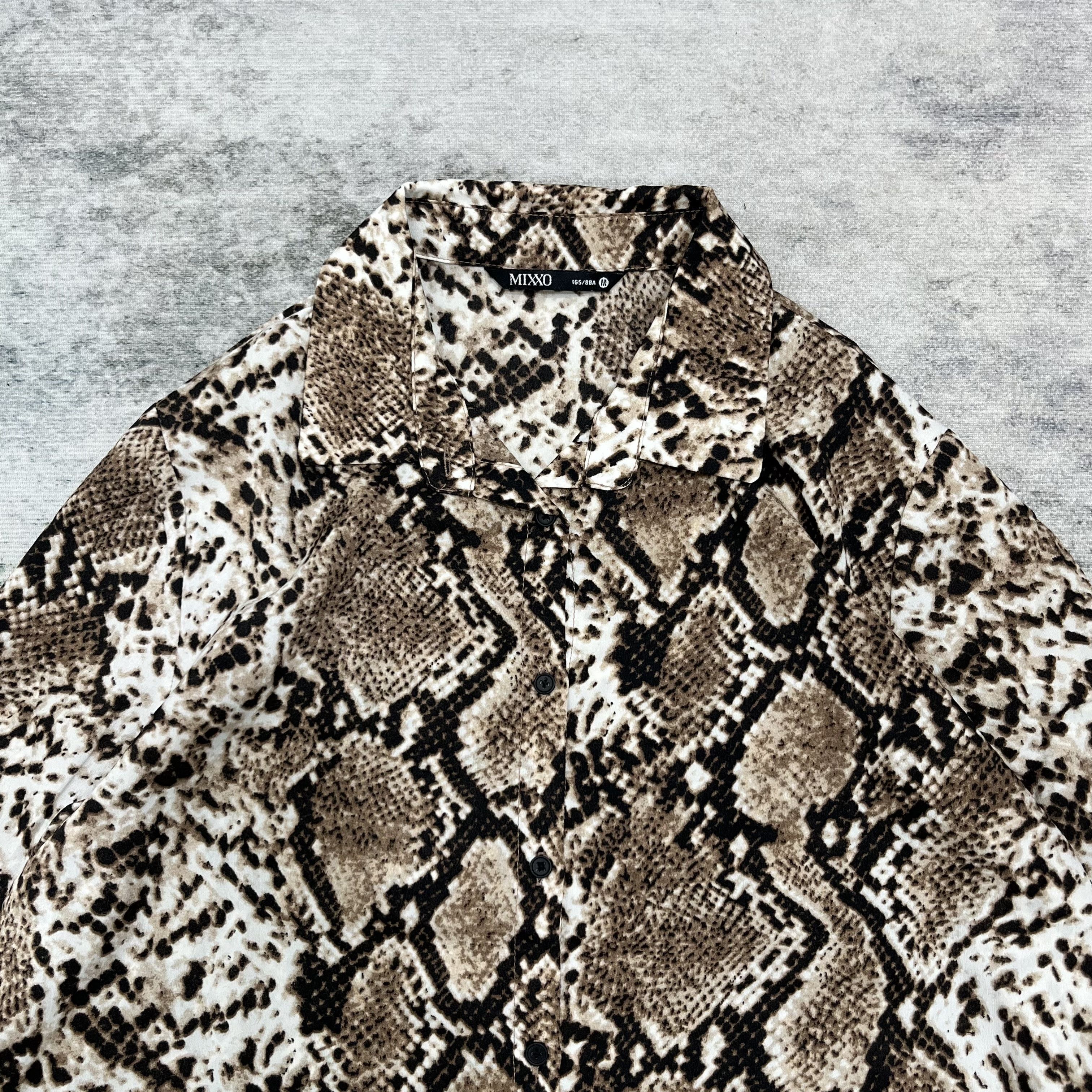 Japanese Brand Python Snake Print Shirt Button Up Size US M / EU 48-50 / 2 - 2 Thumbnail