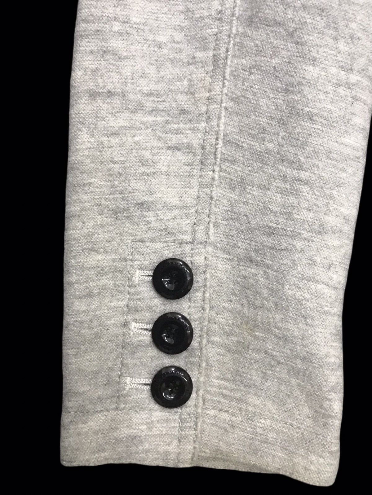 Burberry × Designer 💥DESIGNER💥RARE BURBERRY SWEAT DOUBLE BREAST CARDIGAN F260 Size S / US 4 / IT 40 - 14 Thumbnail