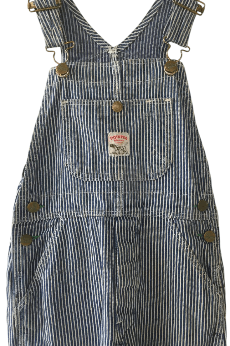 Japanese Brand VTG OVERALL POINTER HICKORY CARPENTER KIDS (7-8YO) Size US 26 / EU 42 - 1 Thumbnail