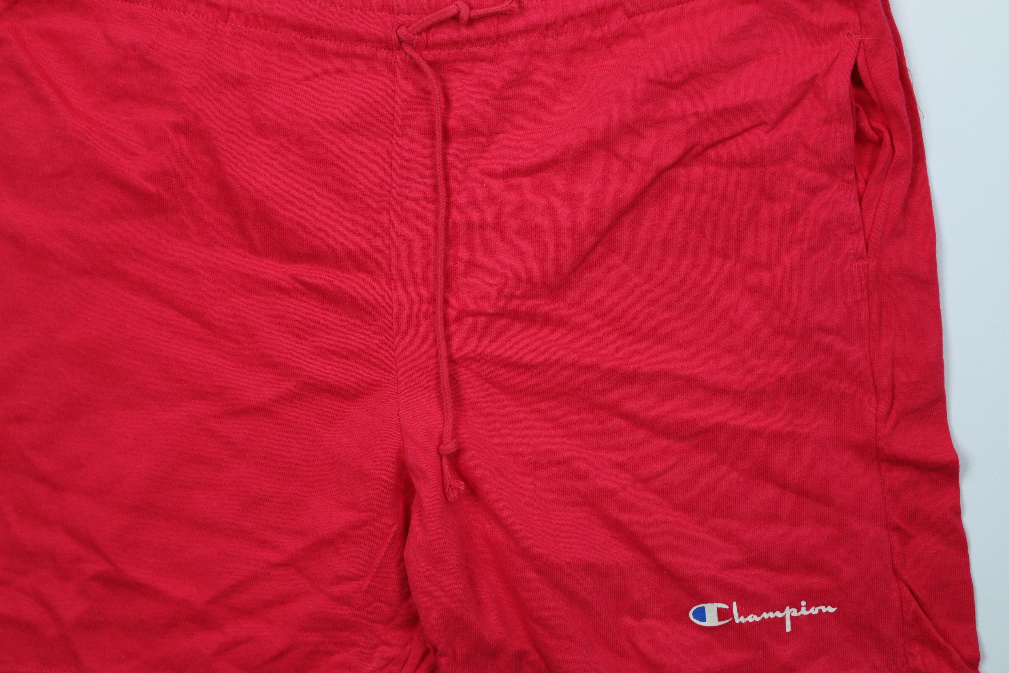Champion Deadstock Vintage 90s Champion Knee Jersey Knit Shorts USA Size US 36 / EU 52 - 3 Thumbnail