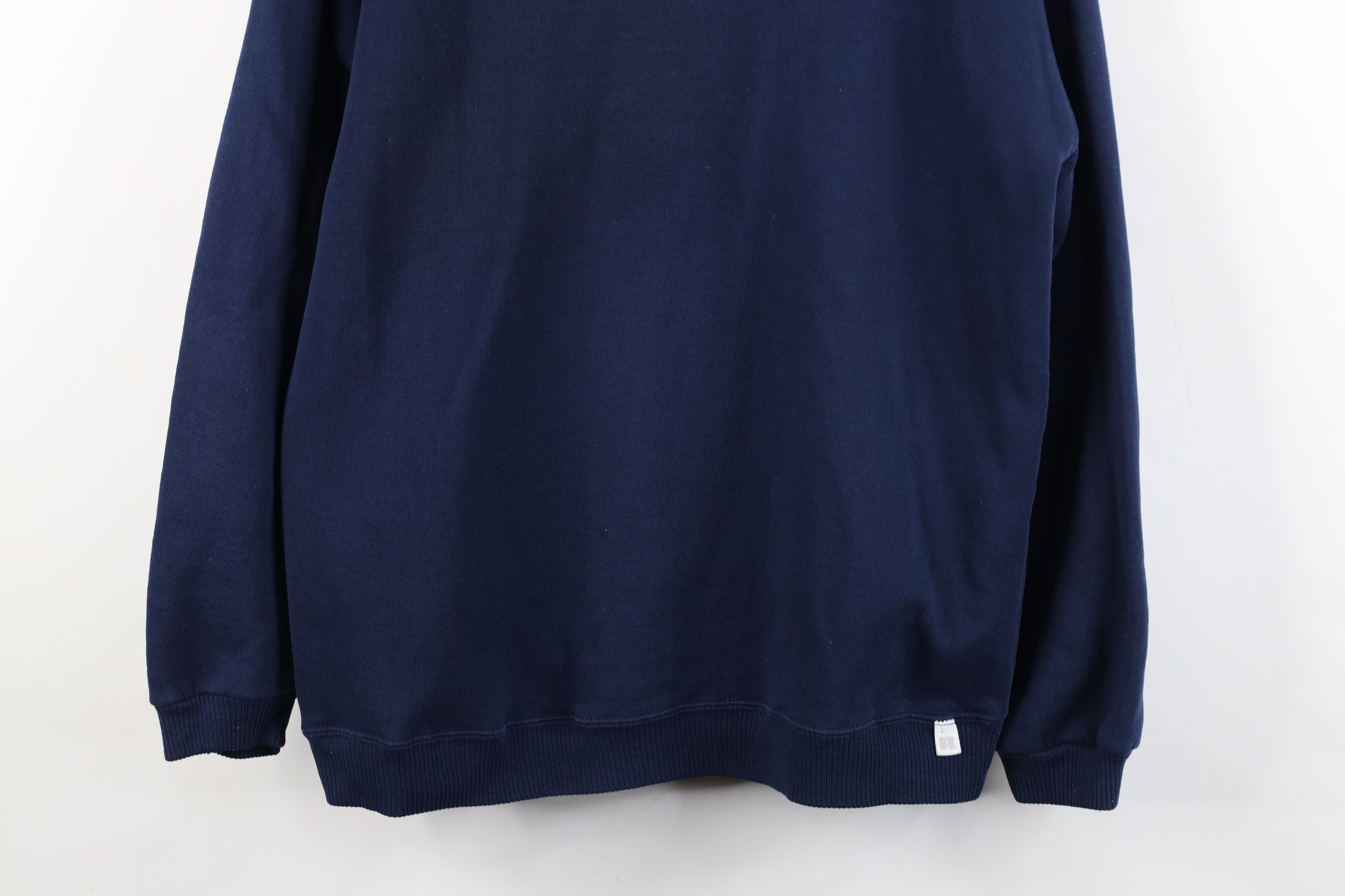 Russell Athletic Vintage 90s Russell Athletic Crewneck Sweatshirt Blue USA Size L / US 10 / IT 46 - 3 Thumbnail