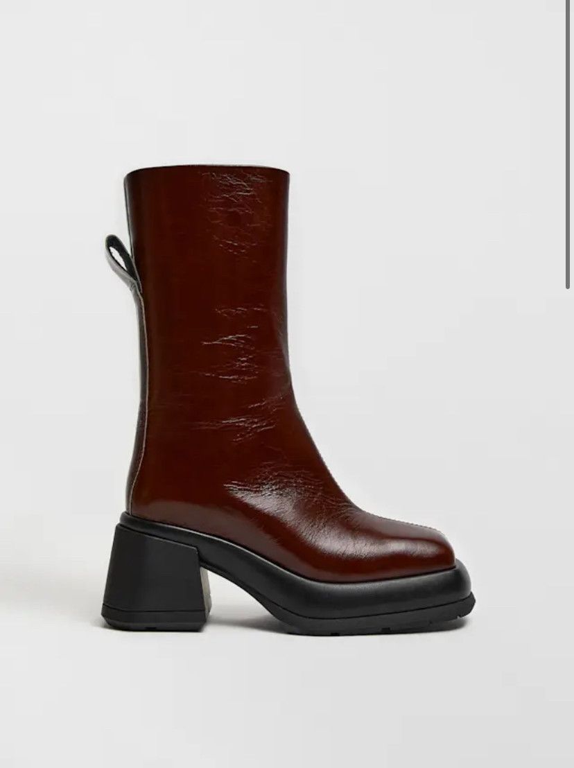 Miista Cassia Moka Boots Size US 10 / IT 40 - 1 Thumbnail
