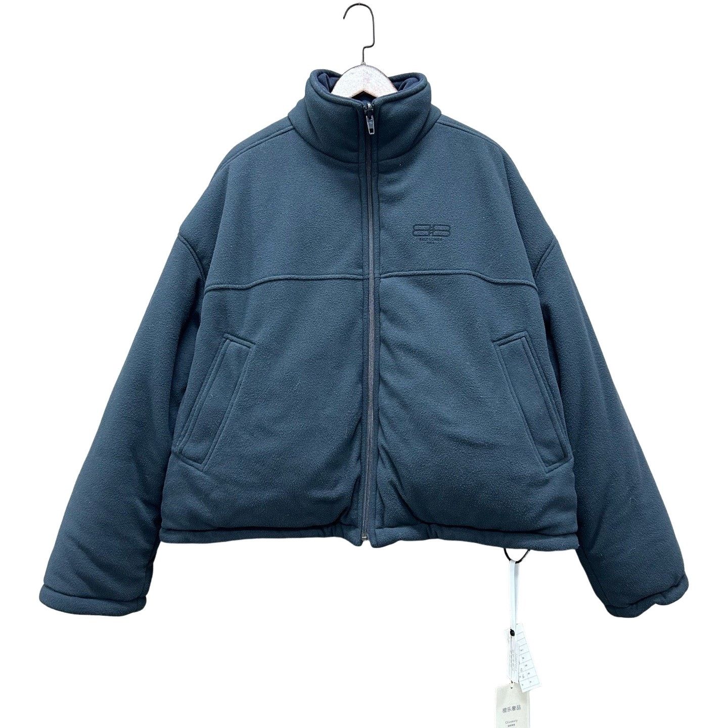 Balenciaga Balenciaga Reversible BB Fleece Jacket Size M Size US M / EU 48-50 / 2 - 1 Thumbnail