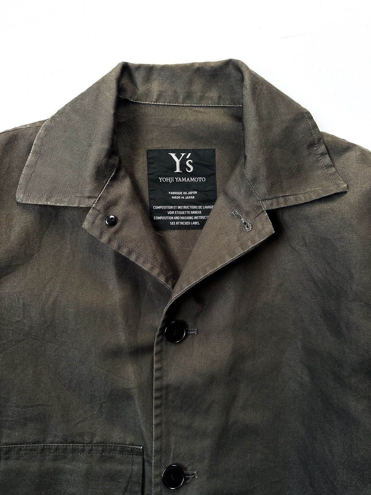 Yohji Yamamoto Yohji Yamamoto Single Pocket Jacket Size M / US 6-8 / IT 42-44 - 6 Thumbnail