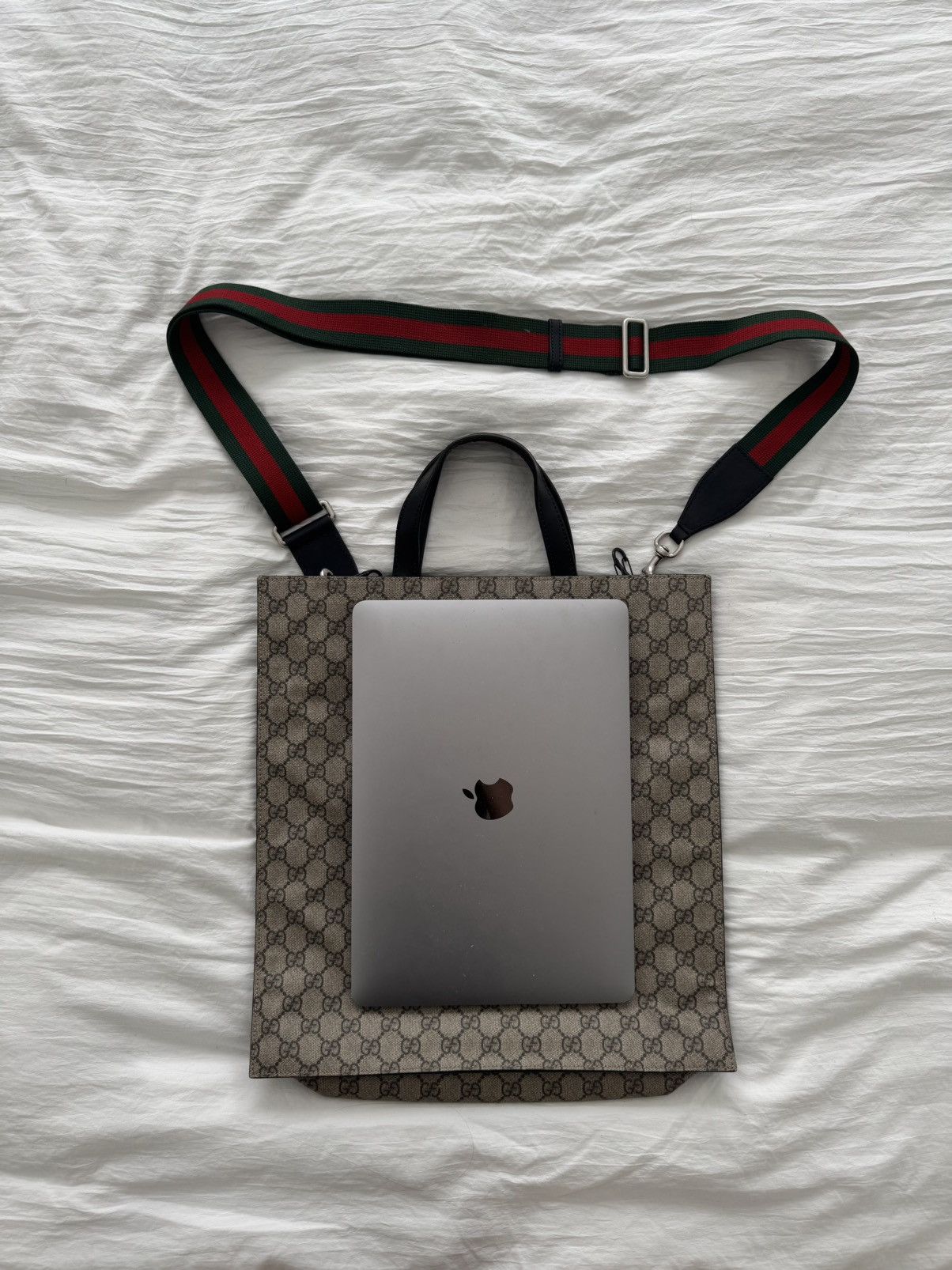 Gucci Gucci GG Canvas Tote Bag Size ONE SIZE - 6 Thumbnail