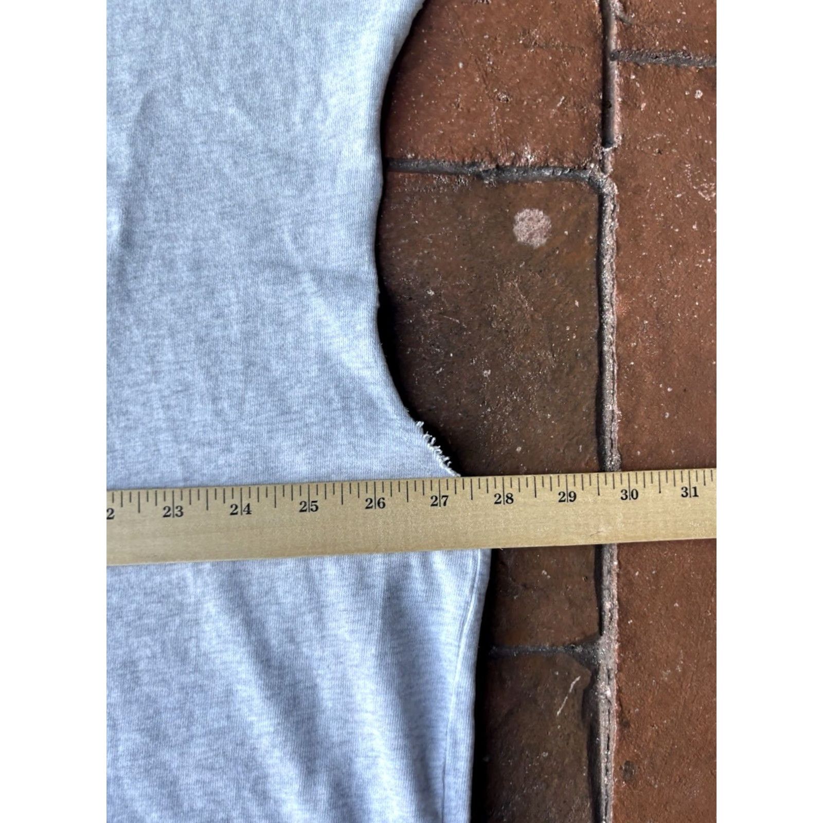 Alexander Wang Alexander Wang Earth Club Distressed Oversized Muscle Tee Shirt Mens Large Gray Size US XL / EU 56 / 4 - 6 Thumbnail
