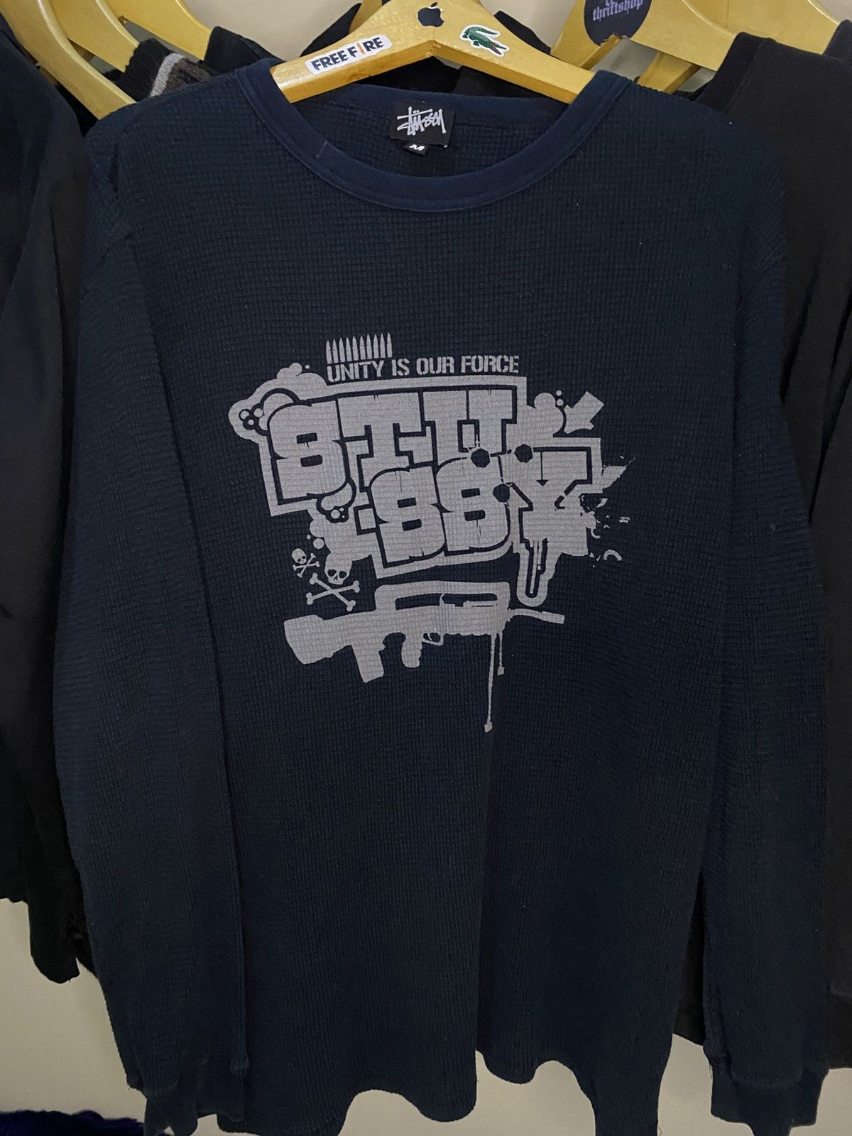 Stussy stussy unity is our force waffle 90’s Size US L / EU 52-54 / 3 - 1 Thumbnail