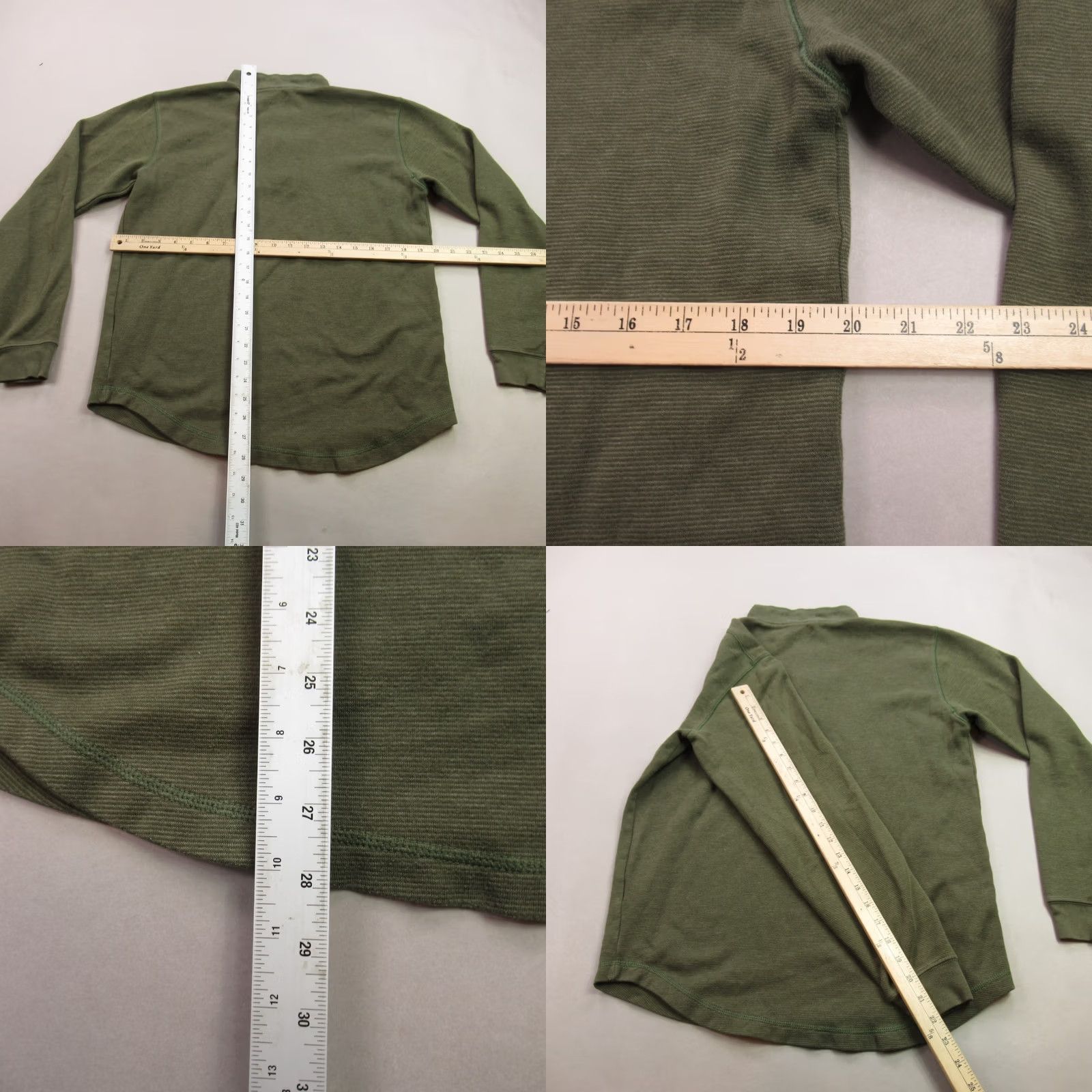 Carhartt Carhartt Sweater Medium Green 1/4 Zip Long Sleeve Relaxed Fit Golf Mens Size US M / EU 48-50 / 2 - 8 Thumbnail