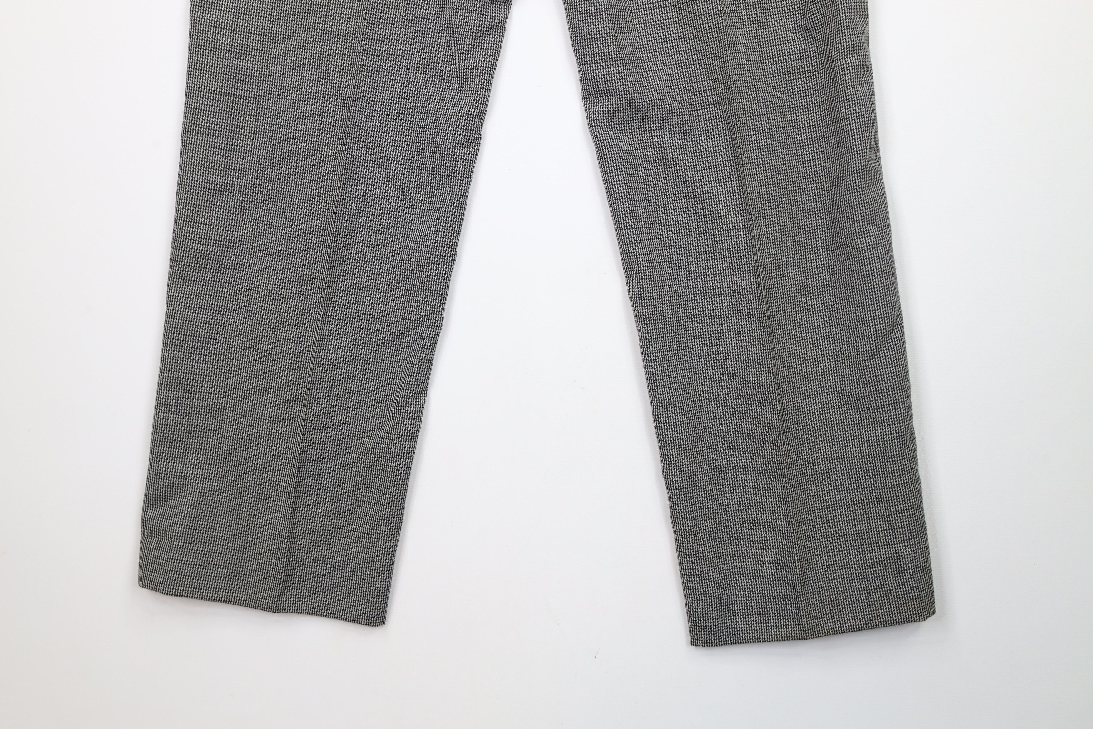 Vintage Vintage 90s Streetwear Houndstooth Wool Chino Pants USA Size US 36 / EU 52 - 13 Thumbnail