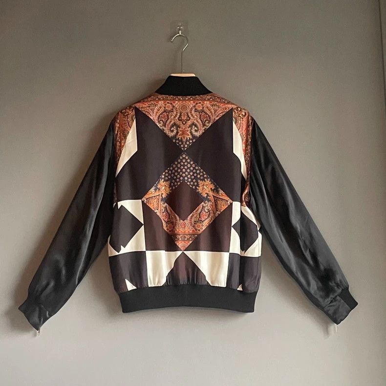Givenchy Givenchy Sise38 Real Silk Quilted Jacket Size 38 Size US M / EU 48-50 / 2 - 2 Thumbnail
