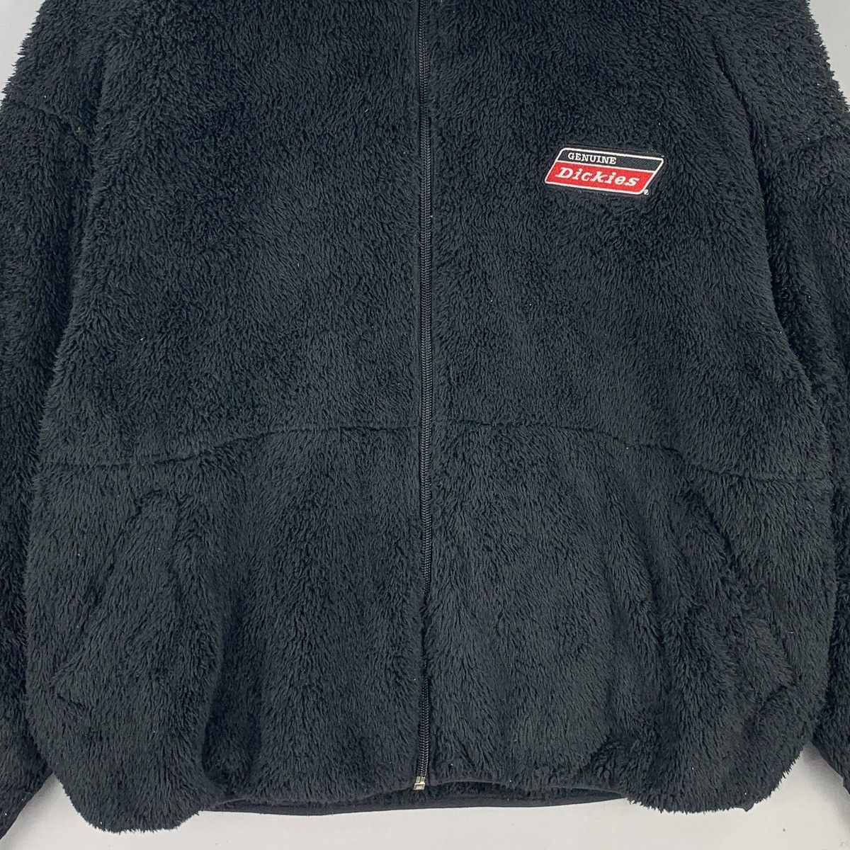 Dickies Dickies Black Fleece Zipper Jacket Size US M / EU 48-50 / 2 - 3 Thumbnail