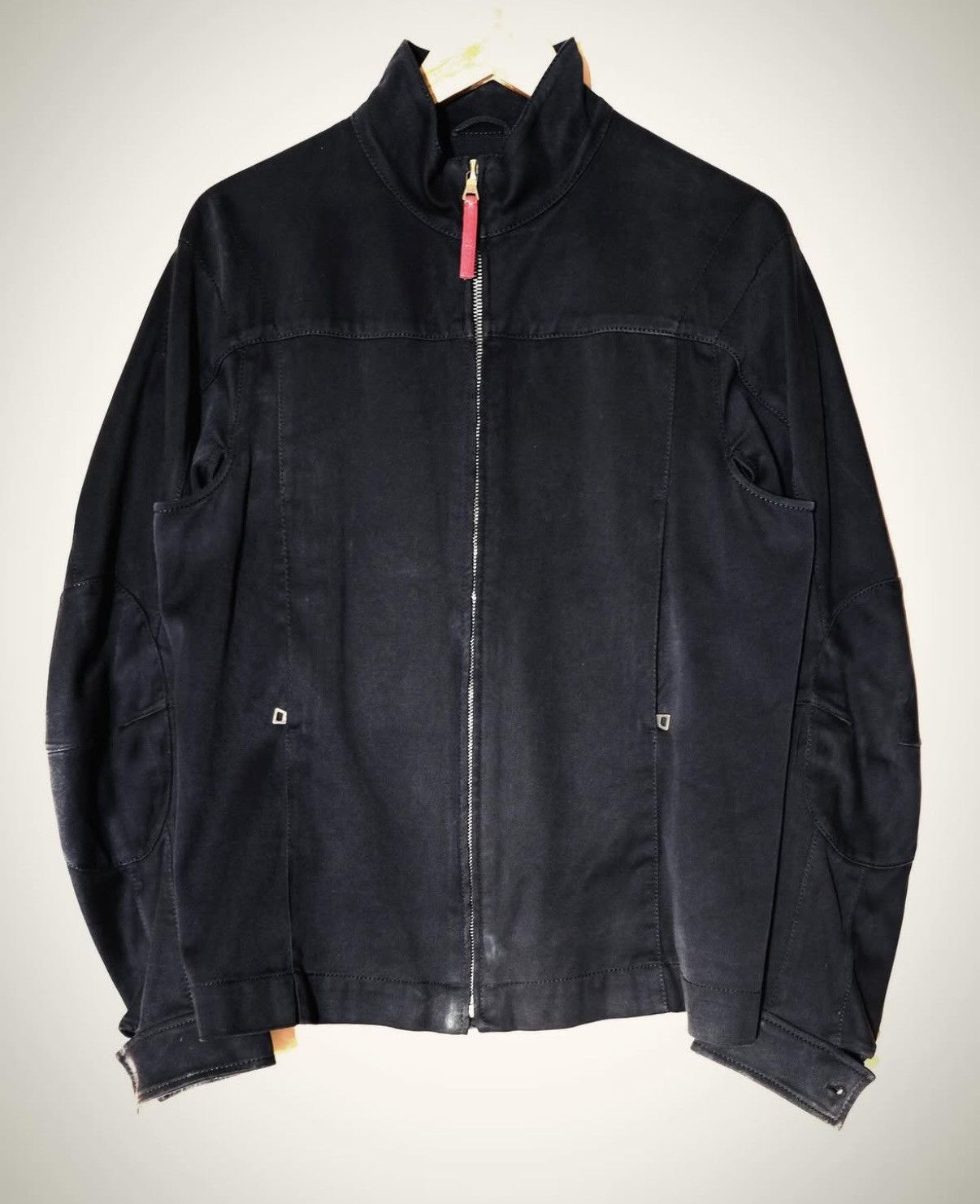 Prada Prada 00s 'Articulated' & 'Ventilated' Biker Jacket Size US M / EU 48-50 / 2 - 2 Thumbnail