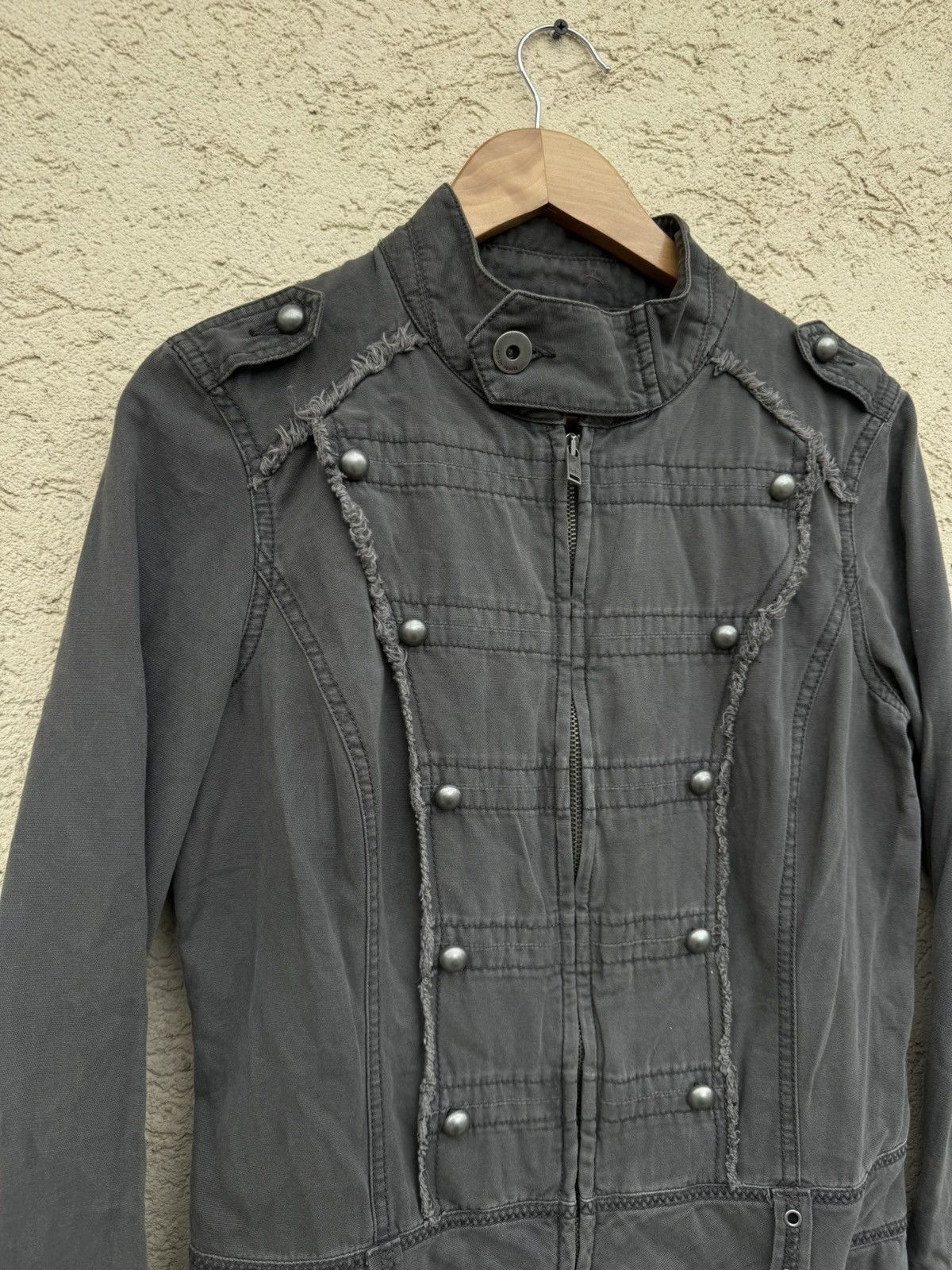 Hedi Slimane Vintage 00s Napoleon Button Military Hussar Jacket Size US M / EU 48-50 / 2 - 3 Thumbnail
