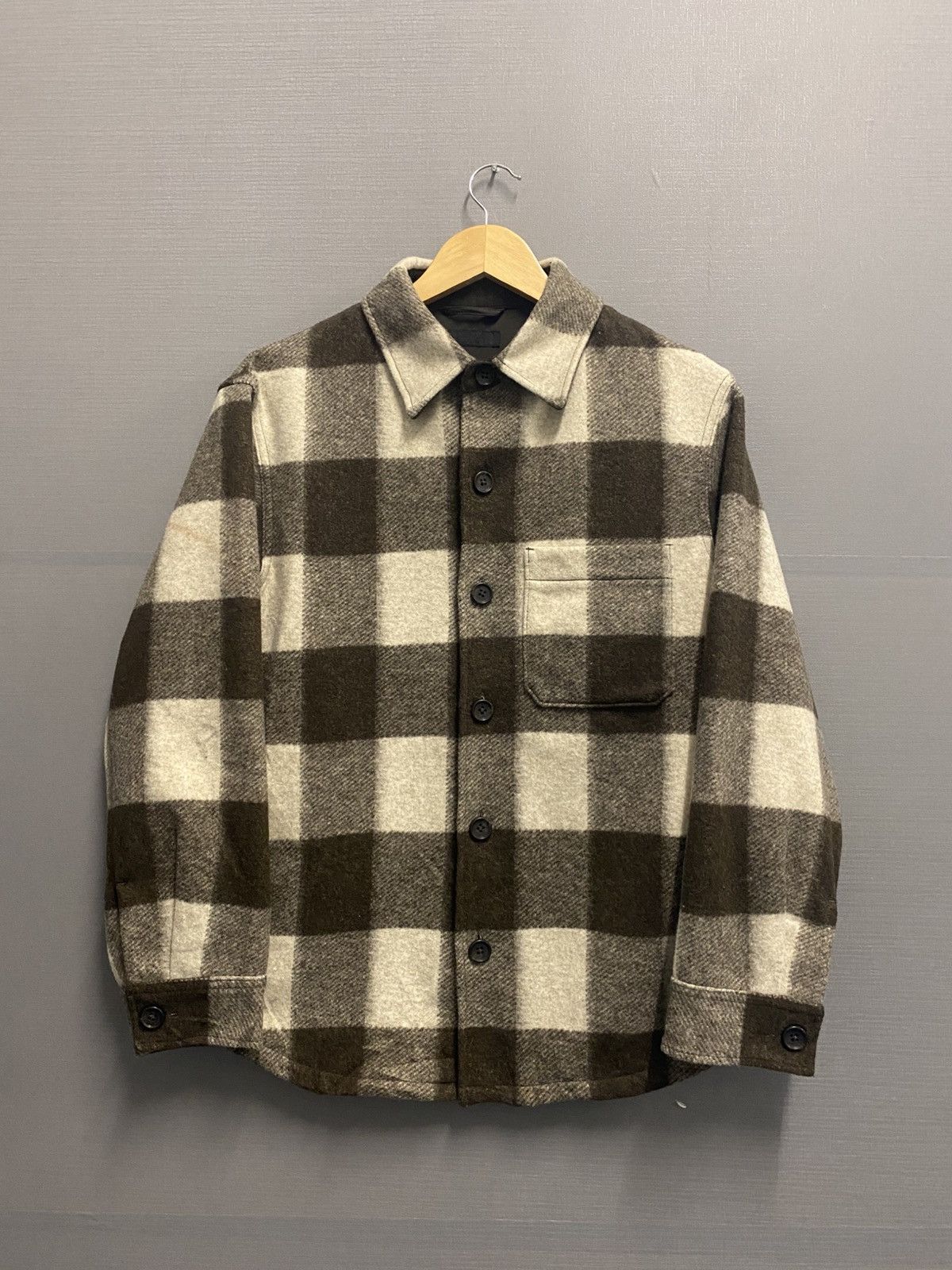 Uniqlo Tartan Wool Jacket
