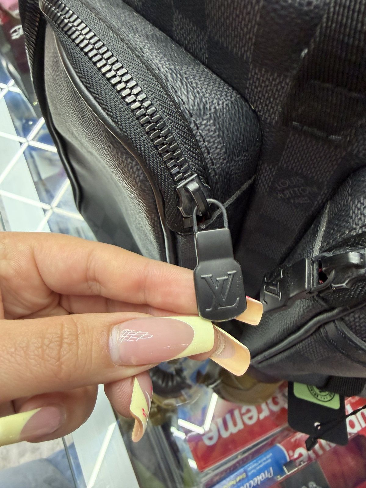 Louis Vuitton Louis Vuitton Damier Utility Backpack Size ONE SIZE - 7 Thumbnail