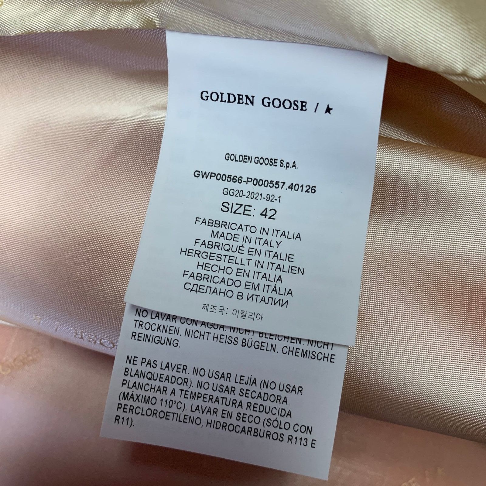 Golden Goose GOLDEN GOOSE Size M Orange Wool Blend Notch Lapel Coat Size M / US 6-8 / IT 42-44 - 9 Thumbnail