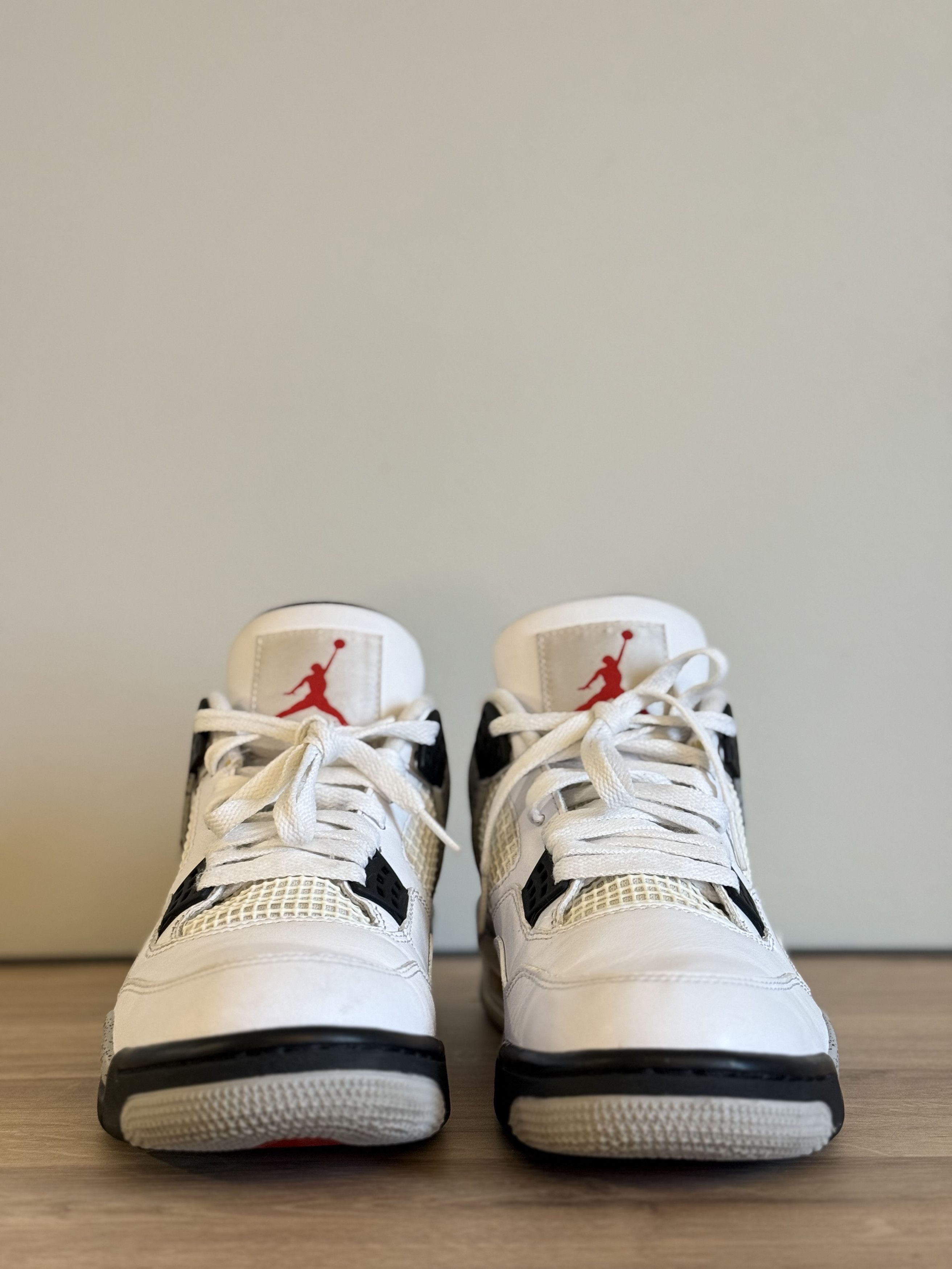 Jordan Brand × Nike Jordan 4 Retro White Cement (2016) Size US 9.5 / EU 42-43 - 6 Thumbnail