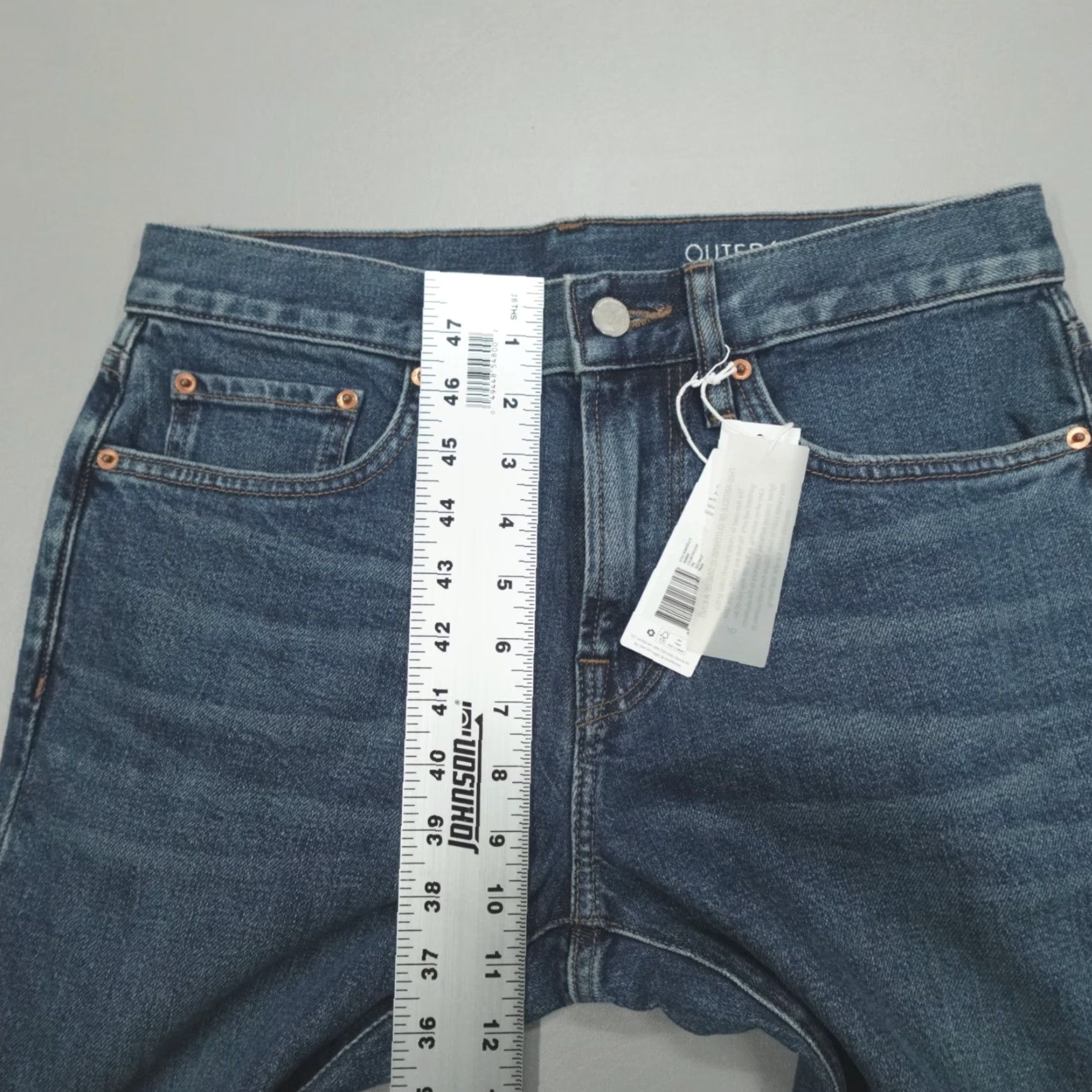 Outerknown Outerknown Sea Jeans Local Straight Fit Denim 29x30 Blue Organic Cotton Mens Jeans Regular Straight Cotton Blend Size US 29 - 6 Thumbnail