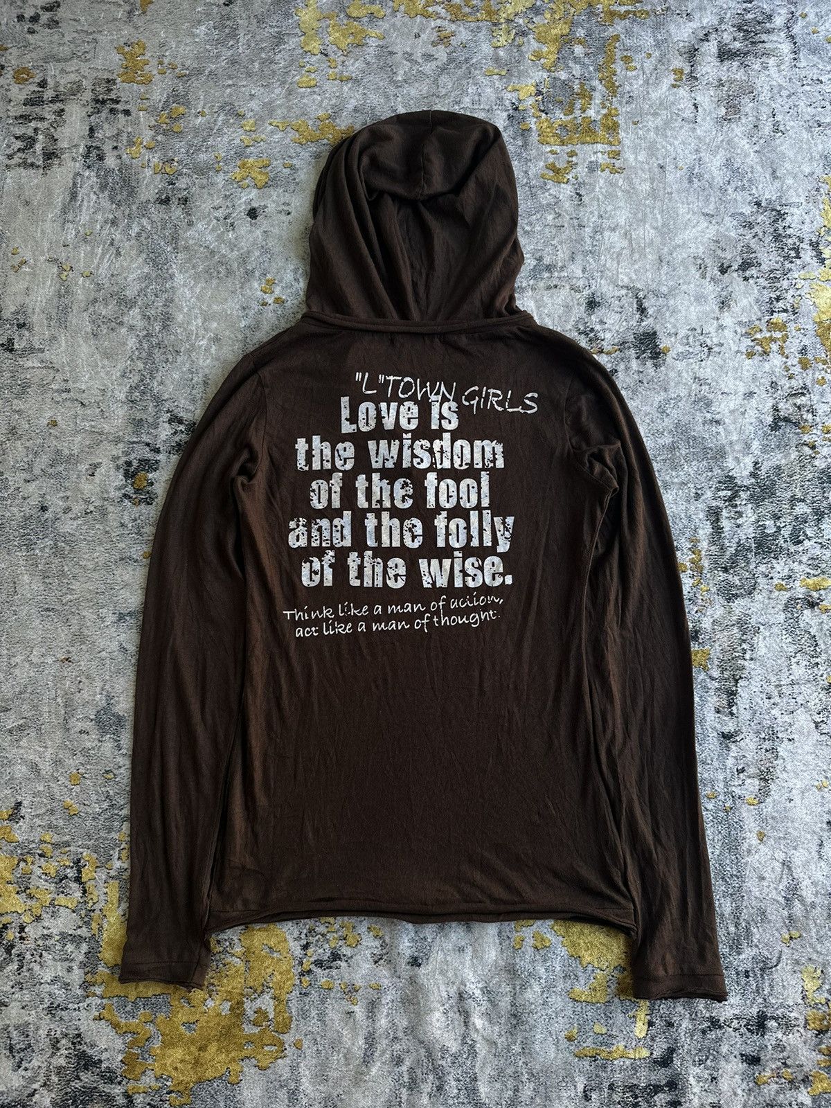Beauty Beast JAPANESE LEAD POEM LIGHT HOODIE IFSIXWASNINE LGB STYLE Size XS / US 0-2 / IT 36-38 - 2 Thumbnail
