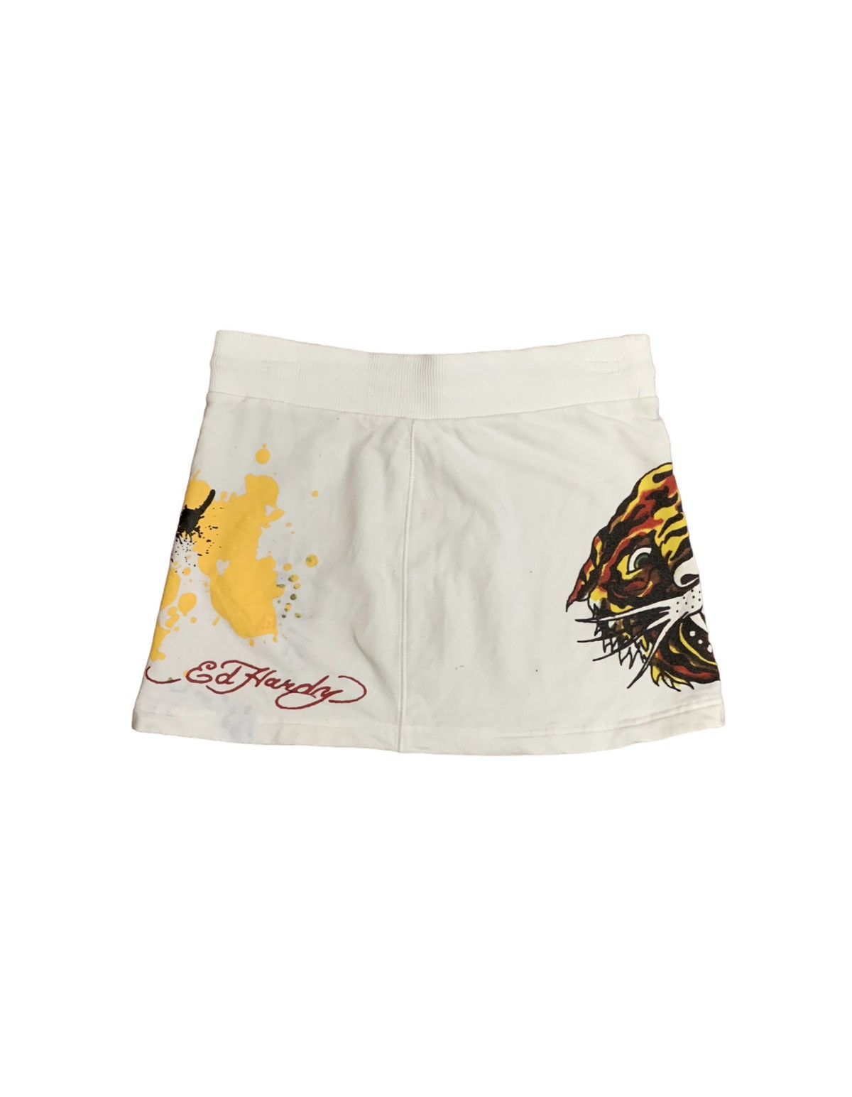 RARE DON ED HARDY DESIGN MINI SKIRT