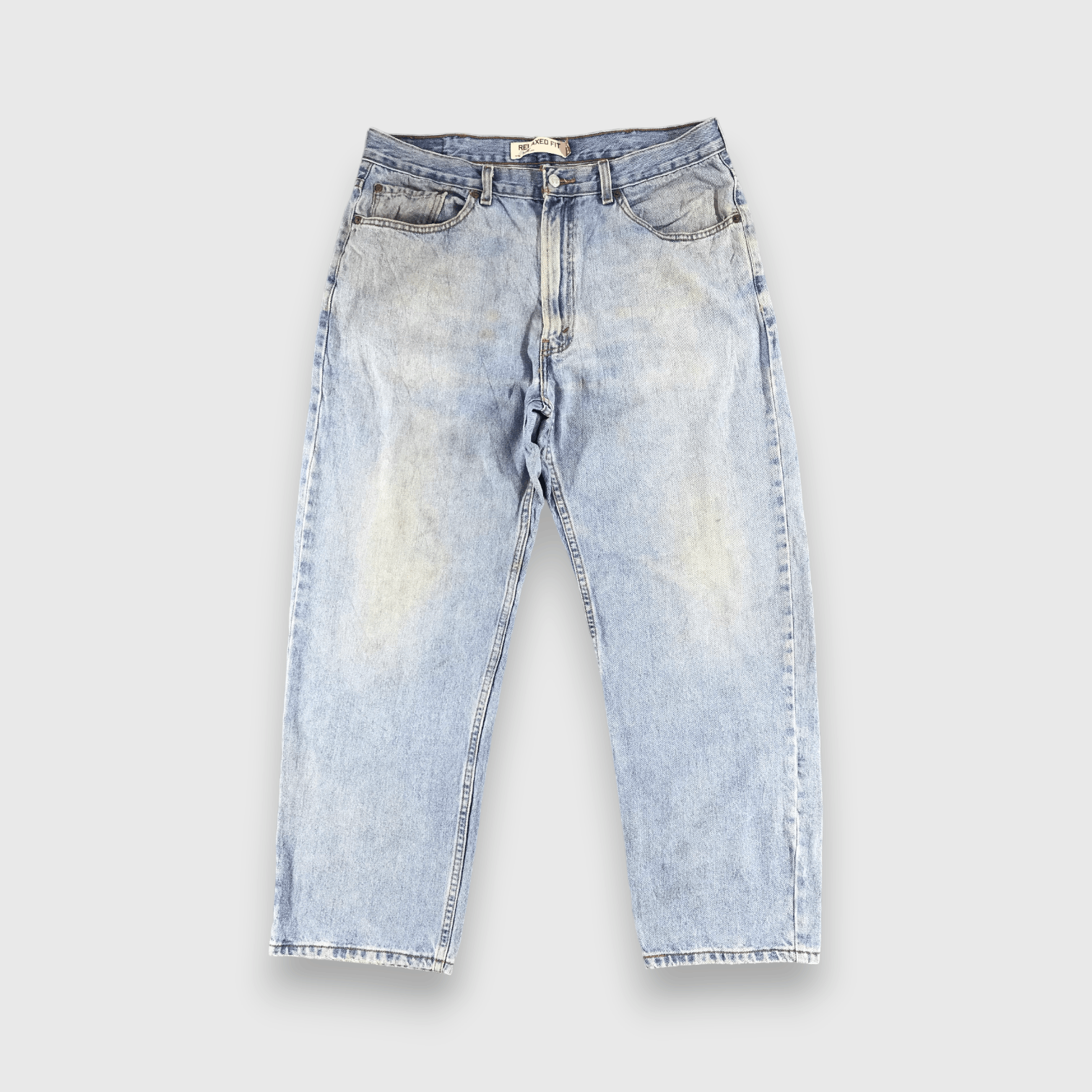 Levi's Vintage 90s Light Wash Levis 550 Jeans-J1219 Size US 36 / EU 52 - 1 Thumbnail