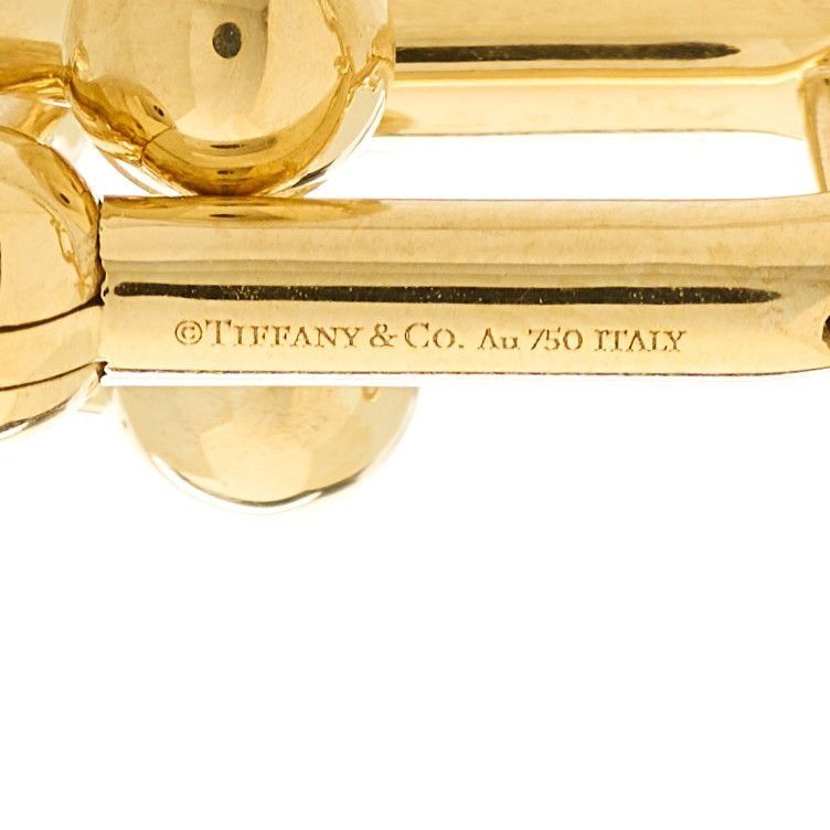 Tiffany & Co. Tiffany's 18K Yellow Gold HardWear Graduated Link Earrings Size ONE SIZE - 3 Thumbnail