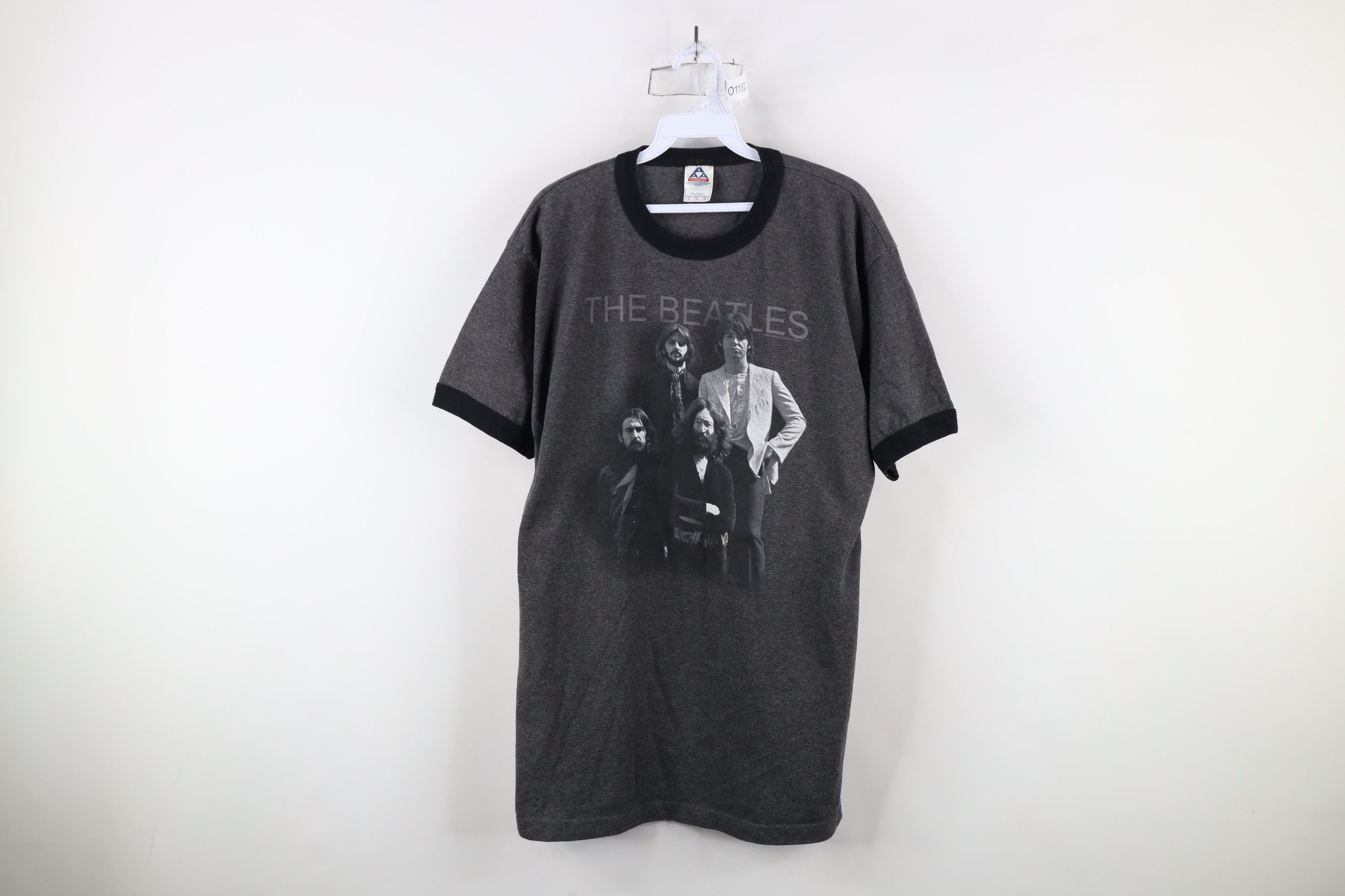 Vintage Vintage Y2K 2006 Beatles Band Short Sleeve Ringer T-Shirt Size US L / EU 52-54 / 3 - 1 Thumbnail