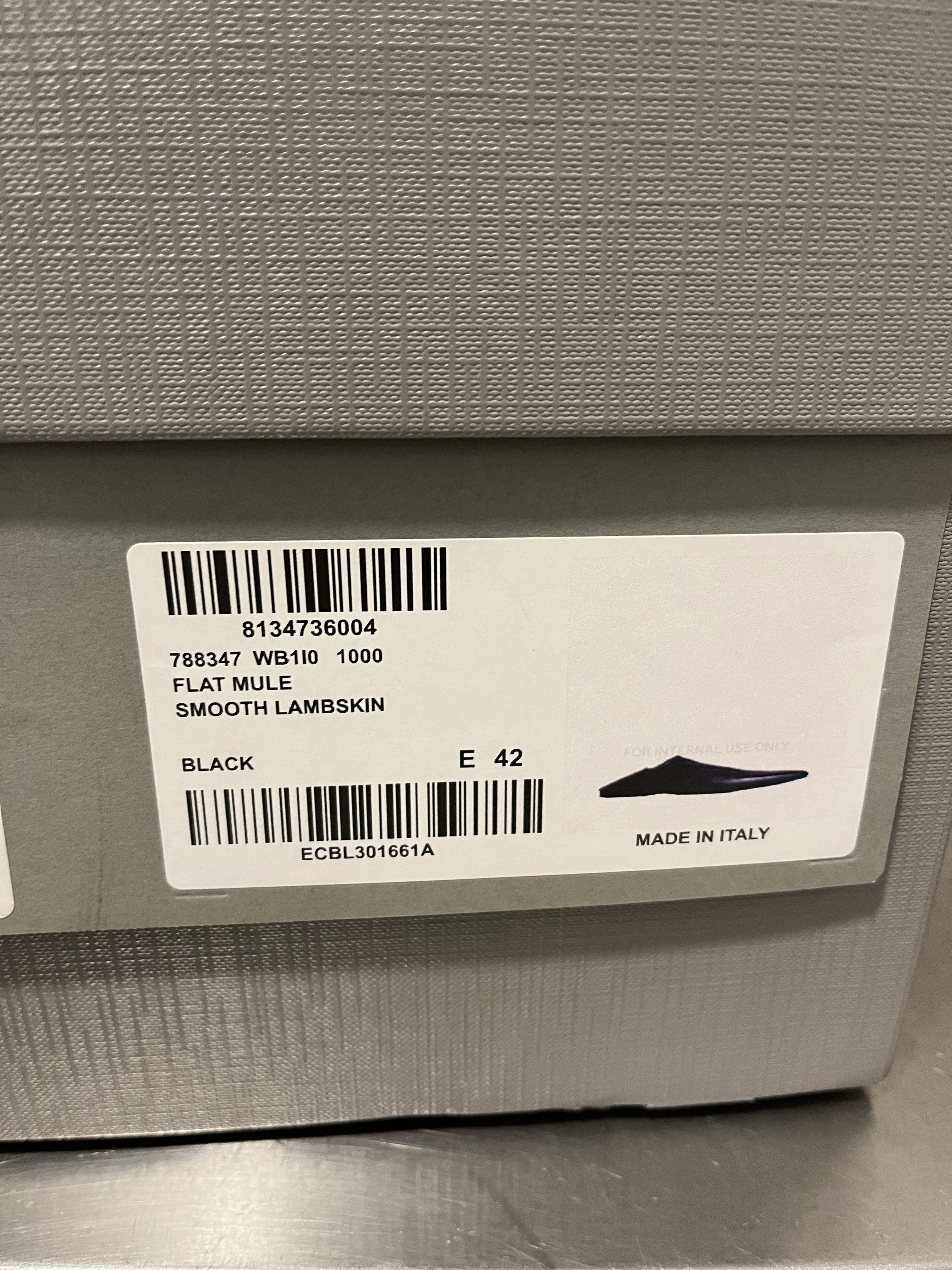 Balenciaga Balenciaga Flat Mule Black 42 Size US 9 / EU 42 - 19 Thumbnail