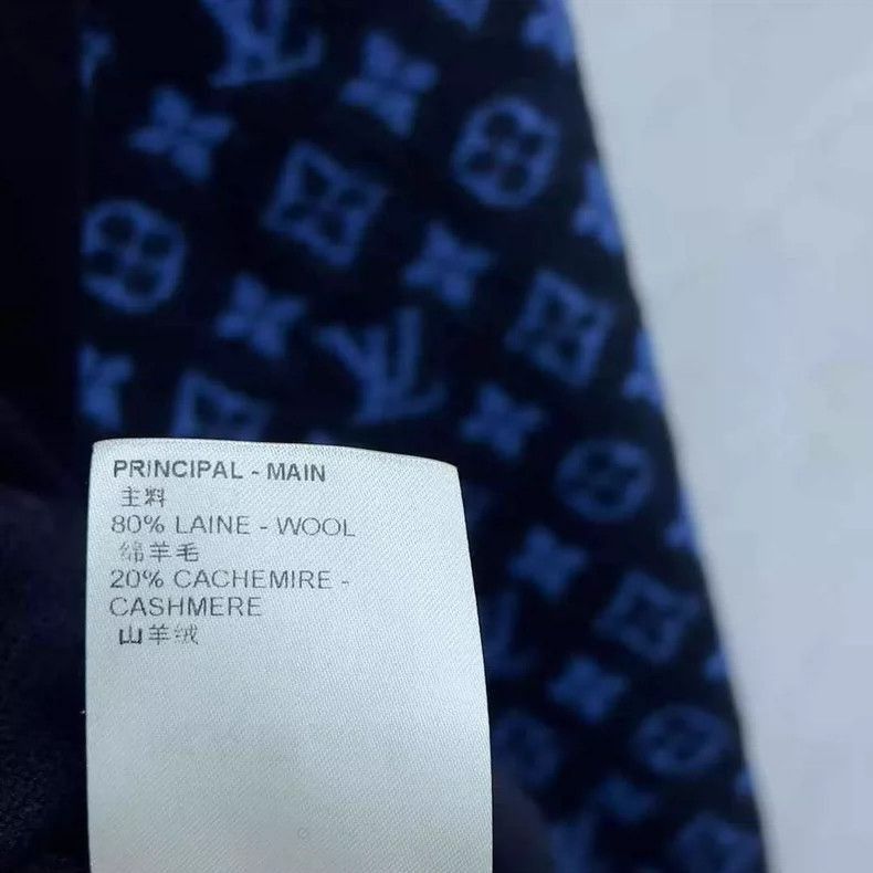Louis Vuitton Louis Vuitton Logo Cashmere Blend Sweater -2505 Size US L / EU 52-54 / 3 - 4 Thumbnail
