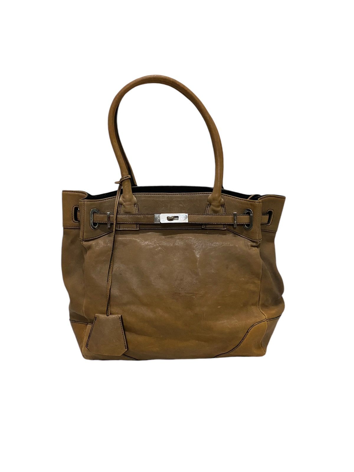 Japanese Brand ADMJ Leather Birkin Bag Size ONE SIZE - 2 Thumbnail