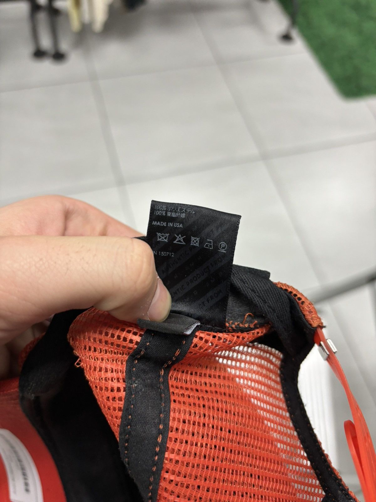 Amiri Amiri orange cap Size ONE SIZE - 5 Thumbnail