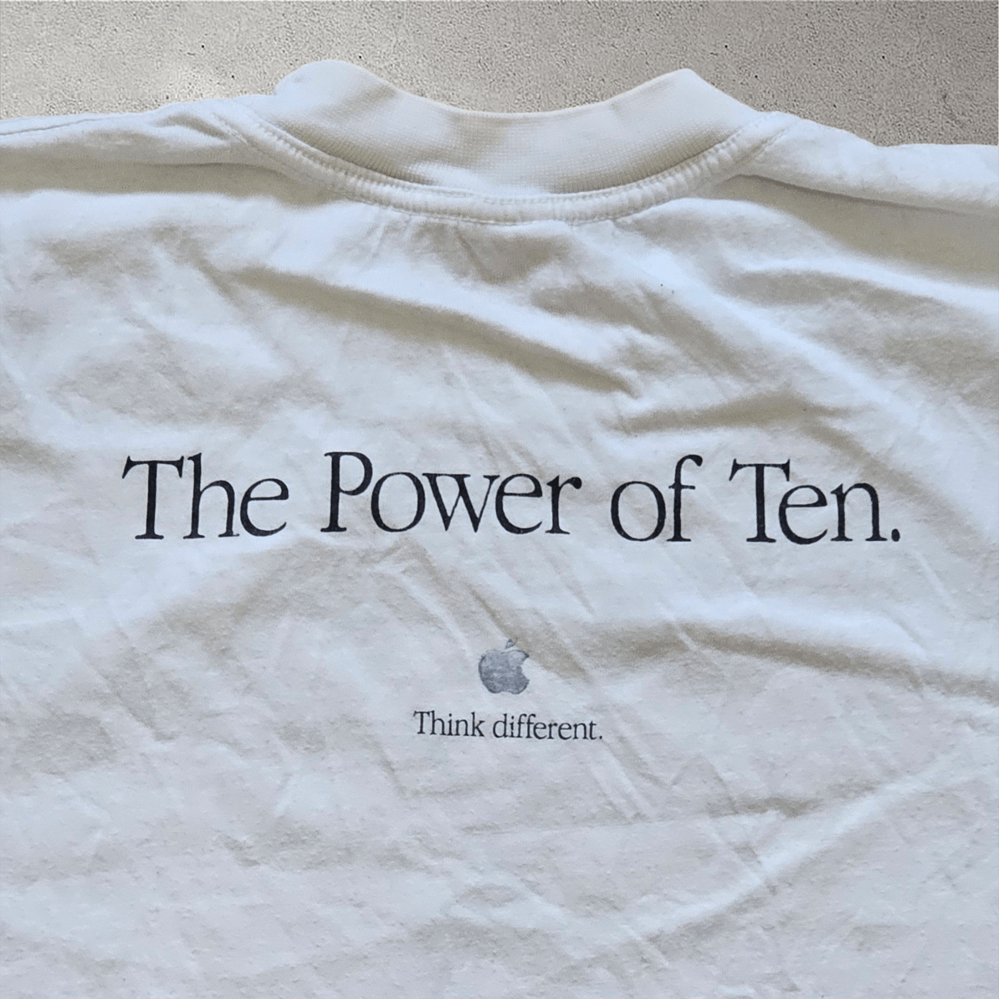 Apple × Hanes × Vintage X Power Of Ten Apple Tee Size US L / EU 52-54 / 3 - 4 Thumbnail