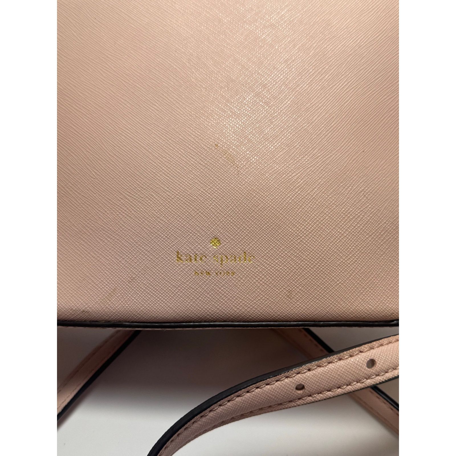 Kate Spade Kate Spade Laurel Way Gem Crossbody Pink Blush Leather Size ONE SIZE - 4 Thumbnail