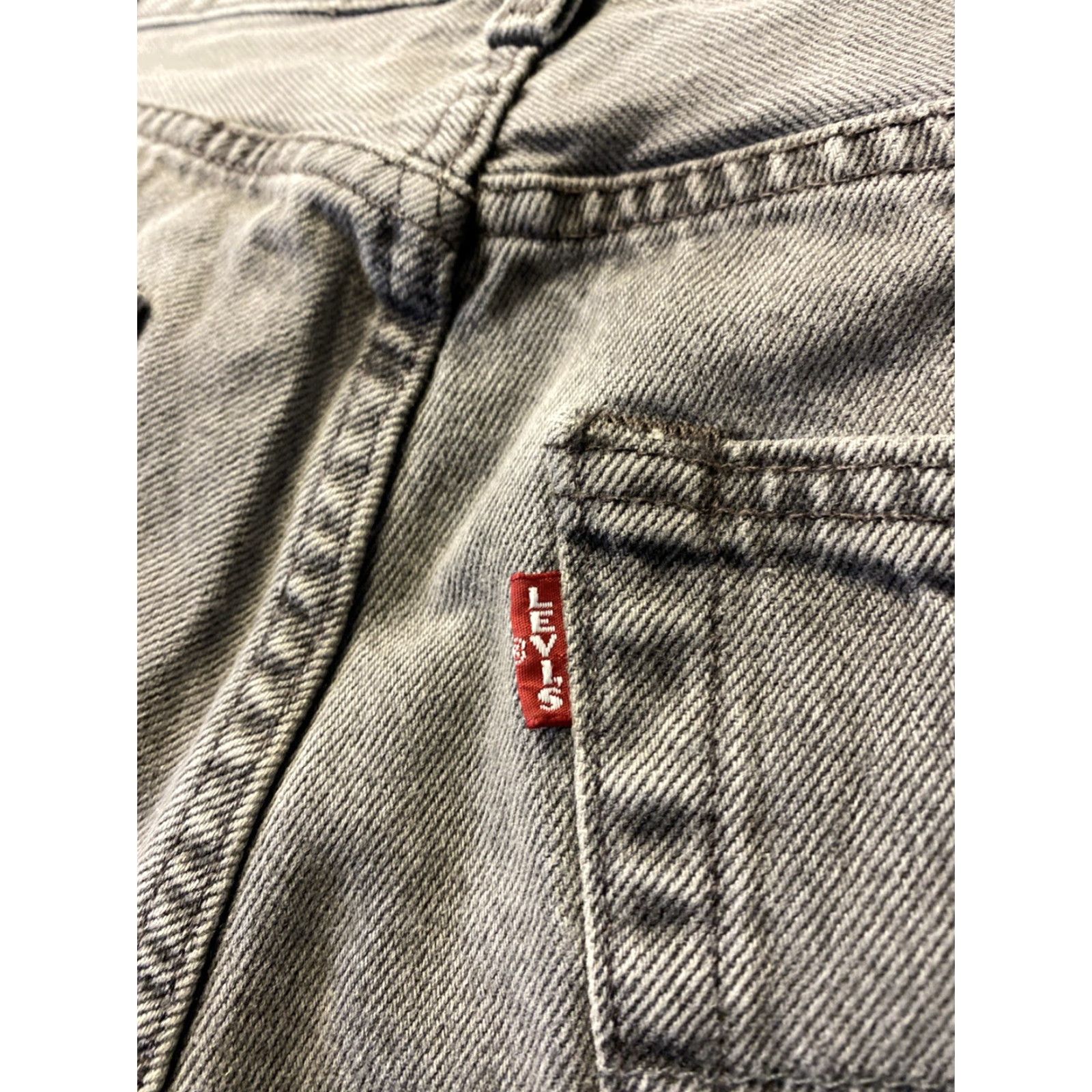 Levi's Levi's 501 Premium Jeans Men 31x30 Gray Straight Regular Button Fly /0384 Size US 31 - 7 Thumbnail