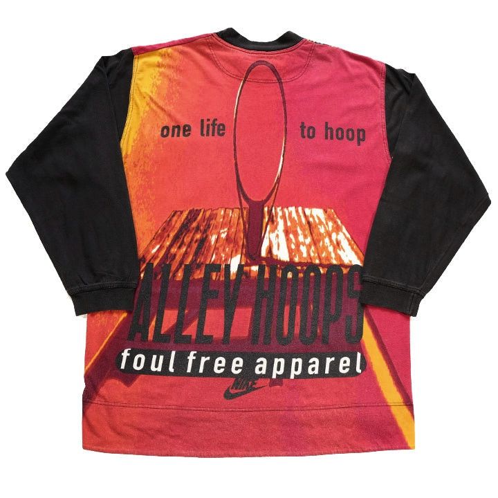 Nike × Vintage Vintage Oversized Nike Alley hoops overprint Size US M / EU 48-50 / 2 - 1 Thumbnail