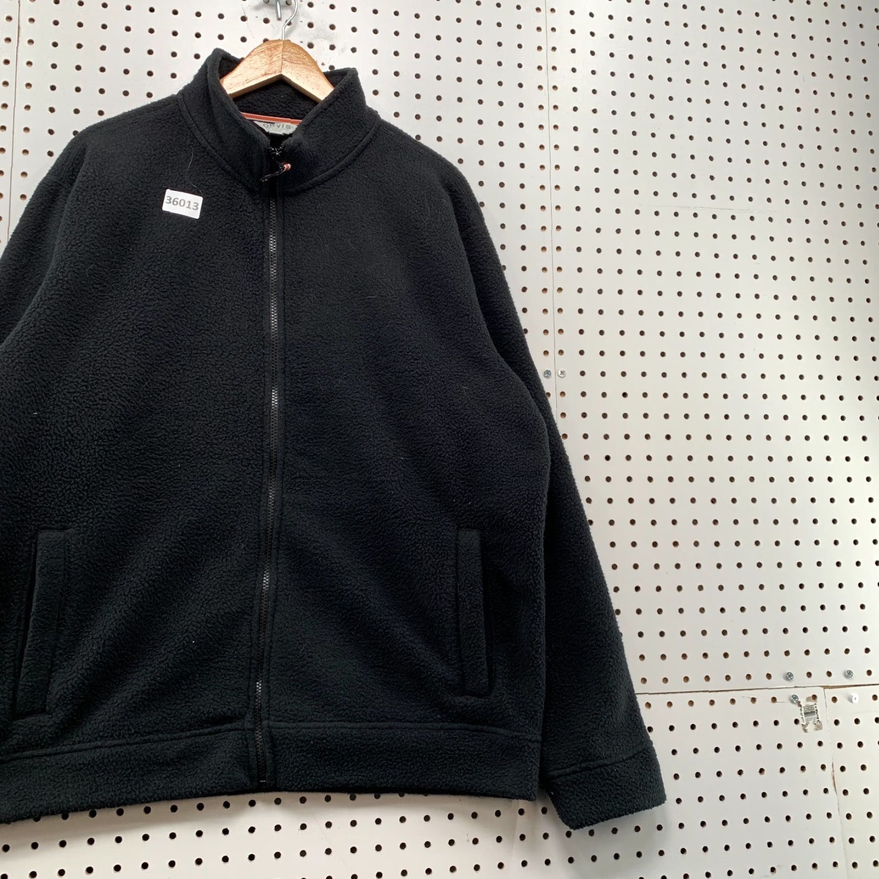 Orvis VINTAGE Orvis Fleece Full Zip Jacket Mens L Black Outdoor Casual 26X28 Size US L / EU 52-54 / 3 - 5 Thumbnail