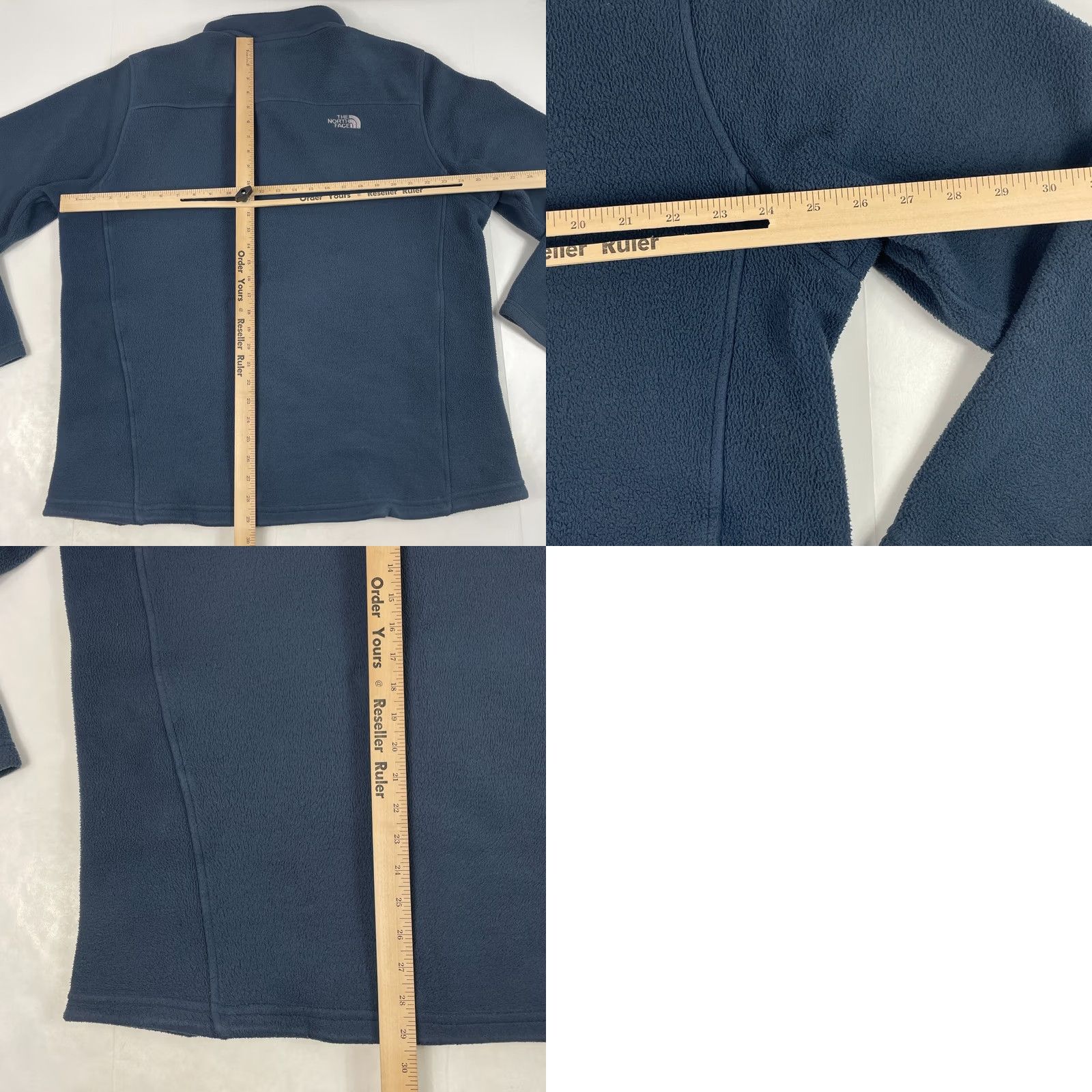 The North Face The North Face Jacket Mens XL Blue Fleece Full Zip Outdoors Regular Fit Wind-Resistant Pockets Logo Embroidered Casual, Travel, Workwear Men Size US XL / EU 56 / 4 - 9 Thumbnail