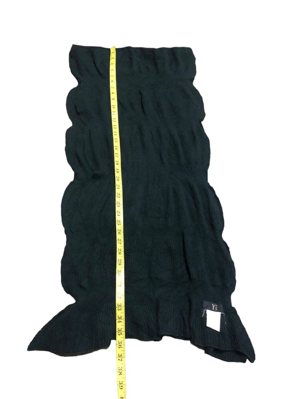 Y's Y’s Yohji Yamamoto Knit Wool Scarf Neckwear Size ONE SIZE - 11 Thumbnail