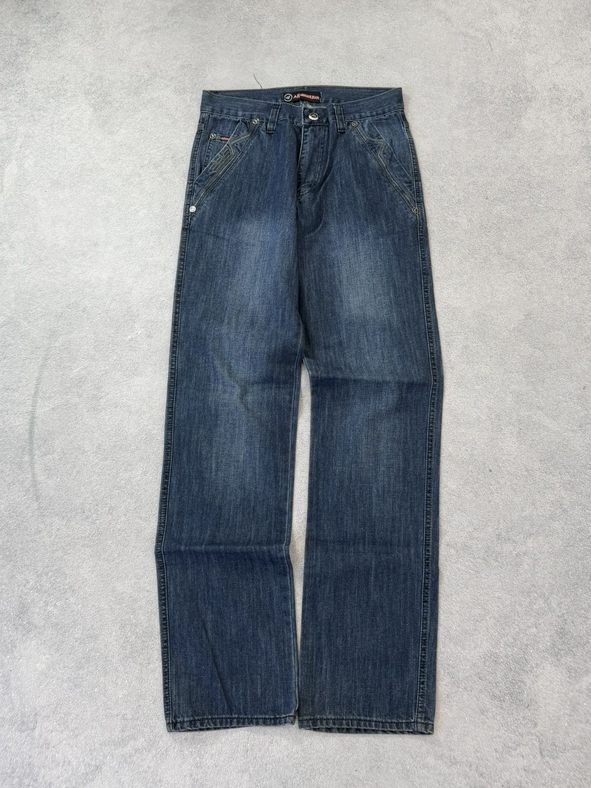 Hedi Slimane Vintage Dior Hedi Slimane Style Washed Denim Jeans Size US 30 / EU 46 - 13 Thumbnail