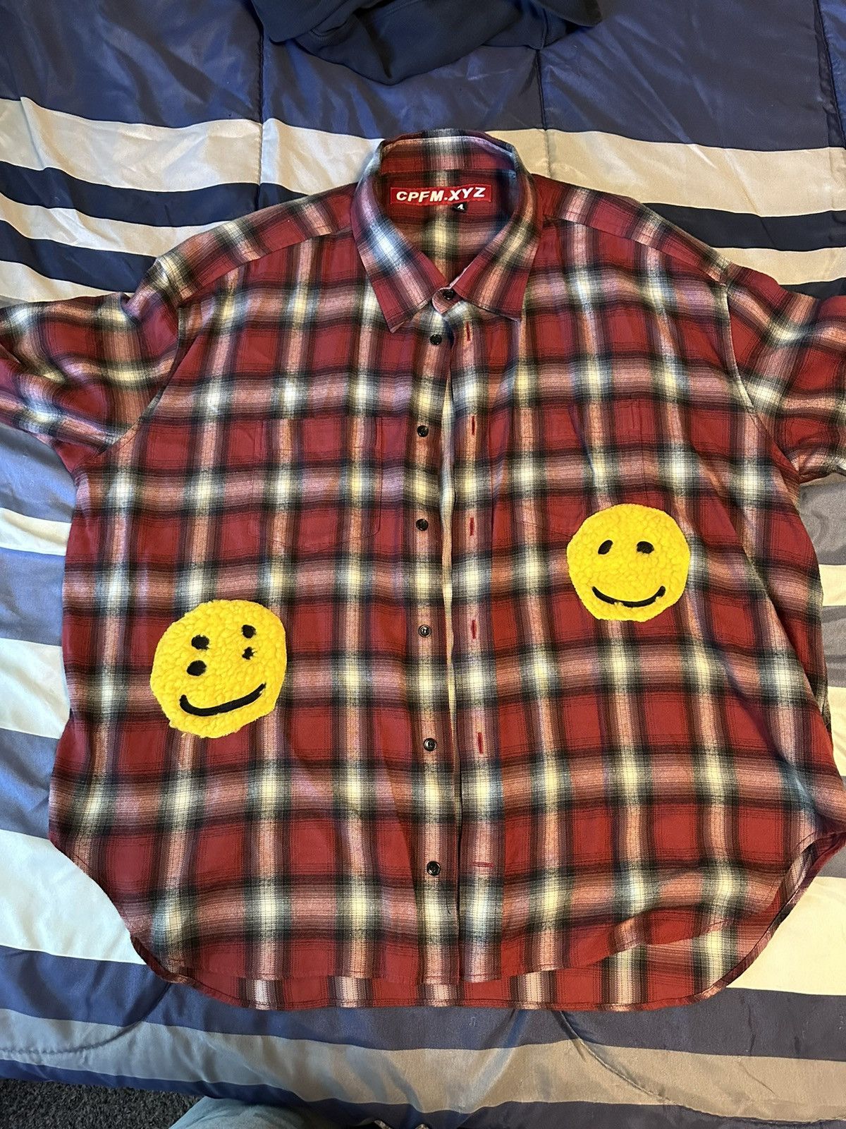 Cactus Plant Flea Market CPFM Double Vision Check Shirt | Grailed