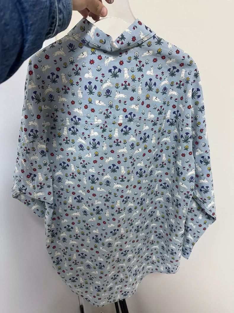 Gucci Gucci Floral full-print shirt Size XS / US 0-2 / IT 36-38 - 3 Thumbnail