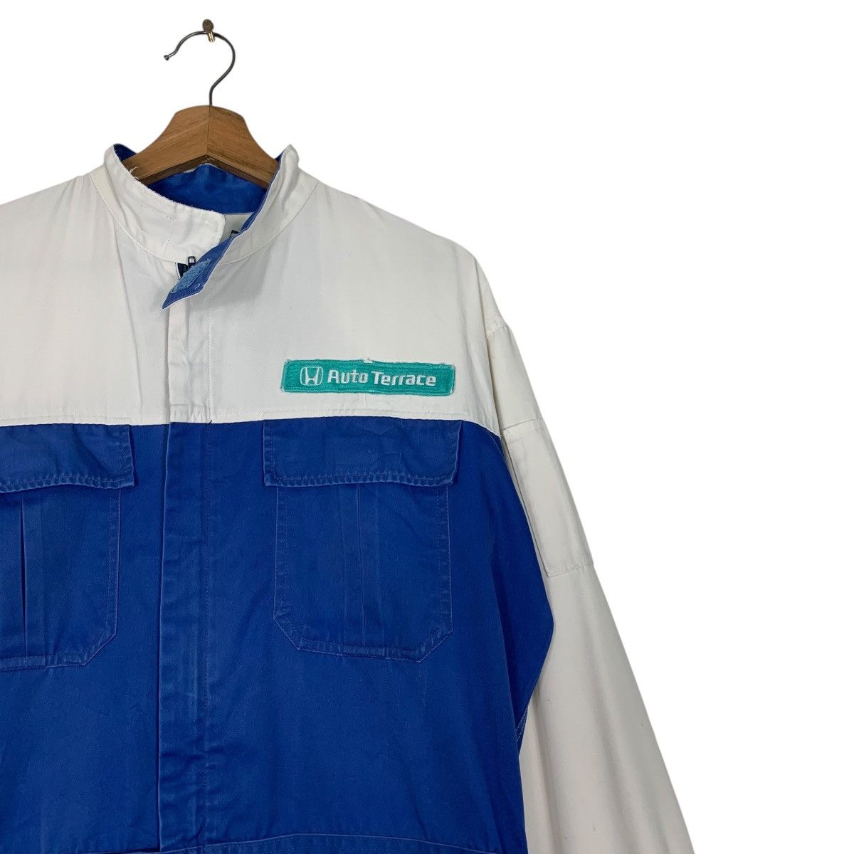 Honda Vintage HONDA Auto Terrace Worker Coverall #2813-C127 Size US 38 / EU 54 - 4 Thumbnail