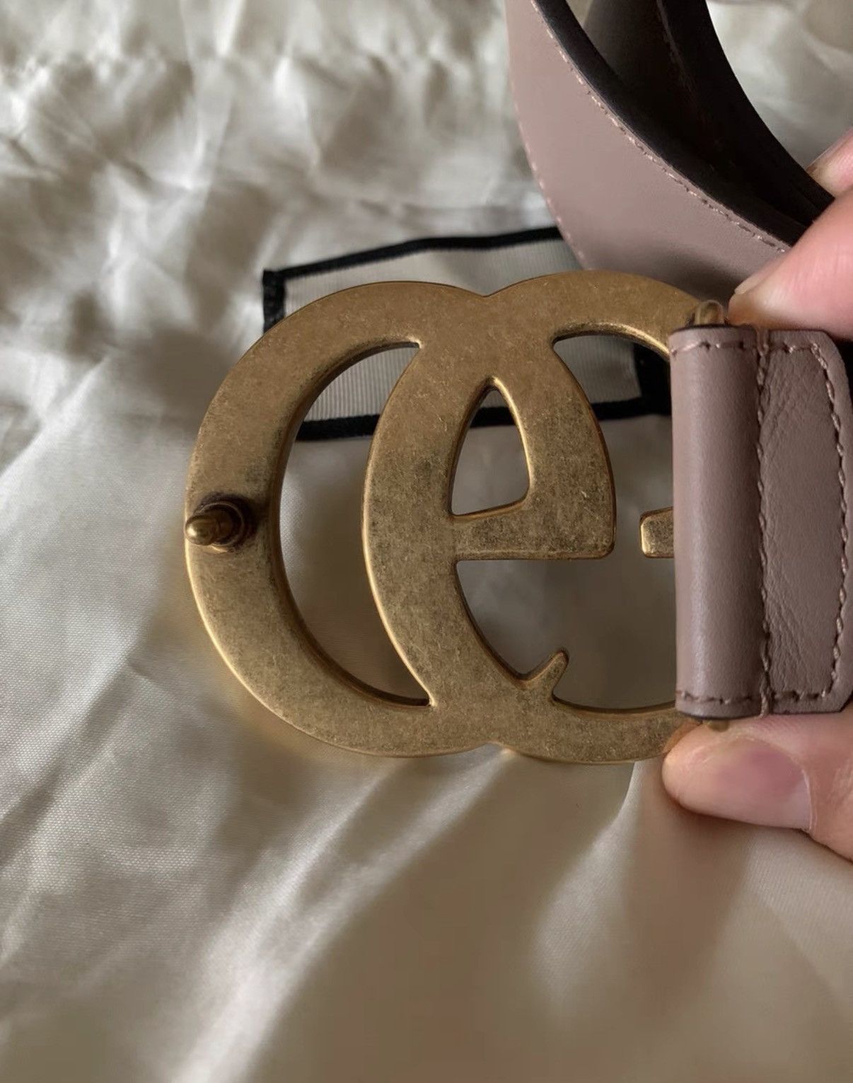 Gucci Gucci Genuine Leather Belt K16 Size ONE SIZE - 3 Thumbnail