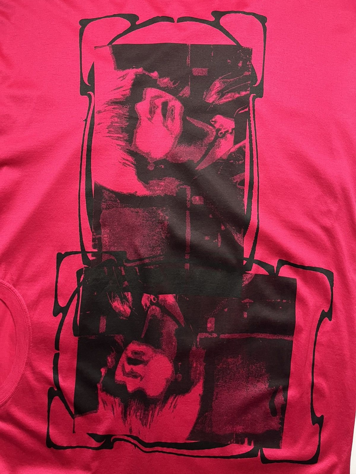 Raf Simons Archive Raf Simons SS19 Displaced Deconstructed Portrait Tee Size US S / EU 44-46 / 1 - 9 Thumbnail