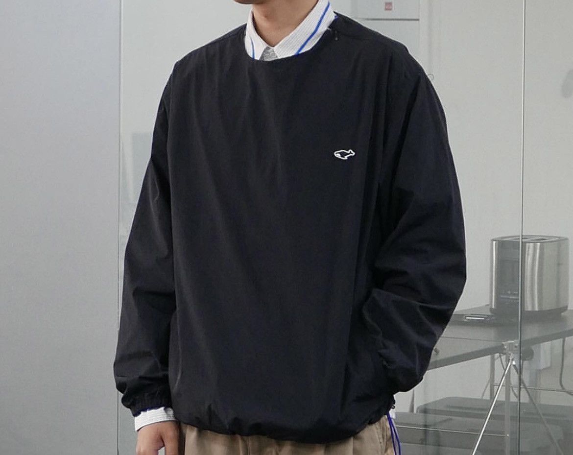 Beams Plus Neithers Round Neck Pullover Anorak Navy Size US L / EU 52-54 / 3 - 13 Thumbnail